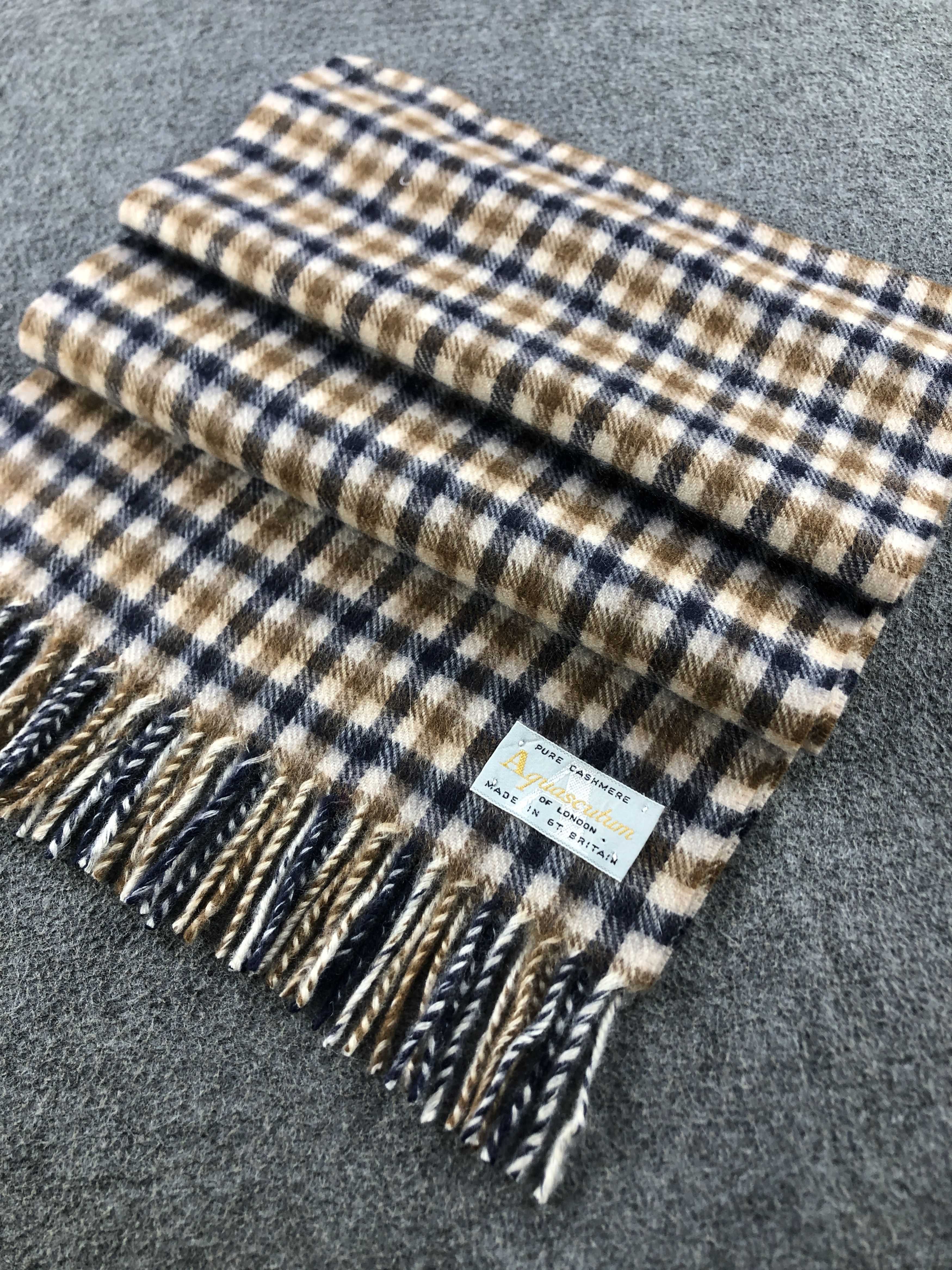 Aquascutum Aquasqutum Scarf / Muffler / Neckwear P918 Size ONE SIZE - 3 Thumbnail