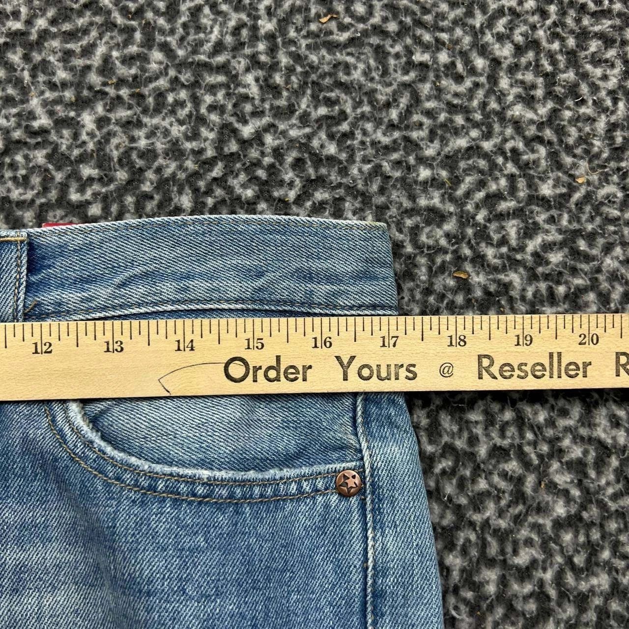 Other Tilt Jeans Women 11 Long Faded Straight Denim Cotton 34x34 Size 34" / US 12 / IT 48 - 6 Thumbnail