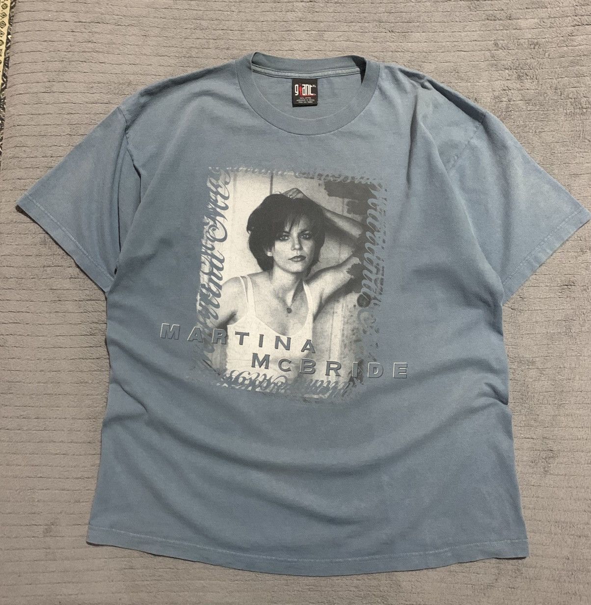 Vintage Vintage Martina Mcbride Shirt Evolution Giant Size US XL / EU 56 / 4 - 1 Thumbnail