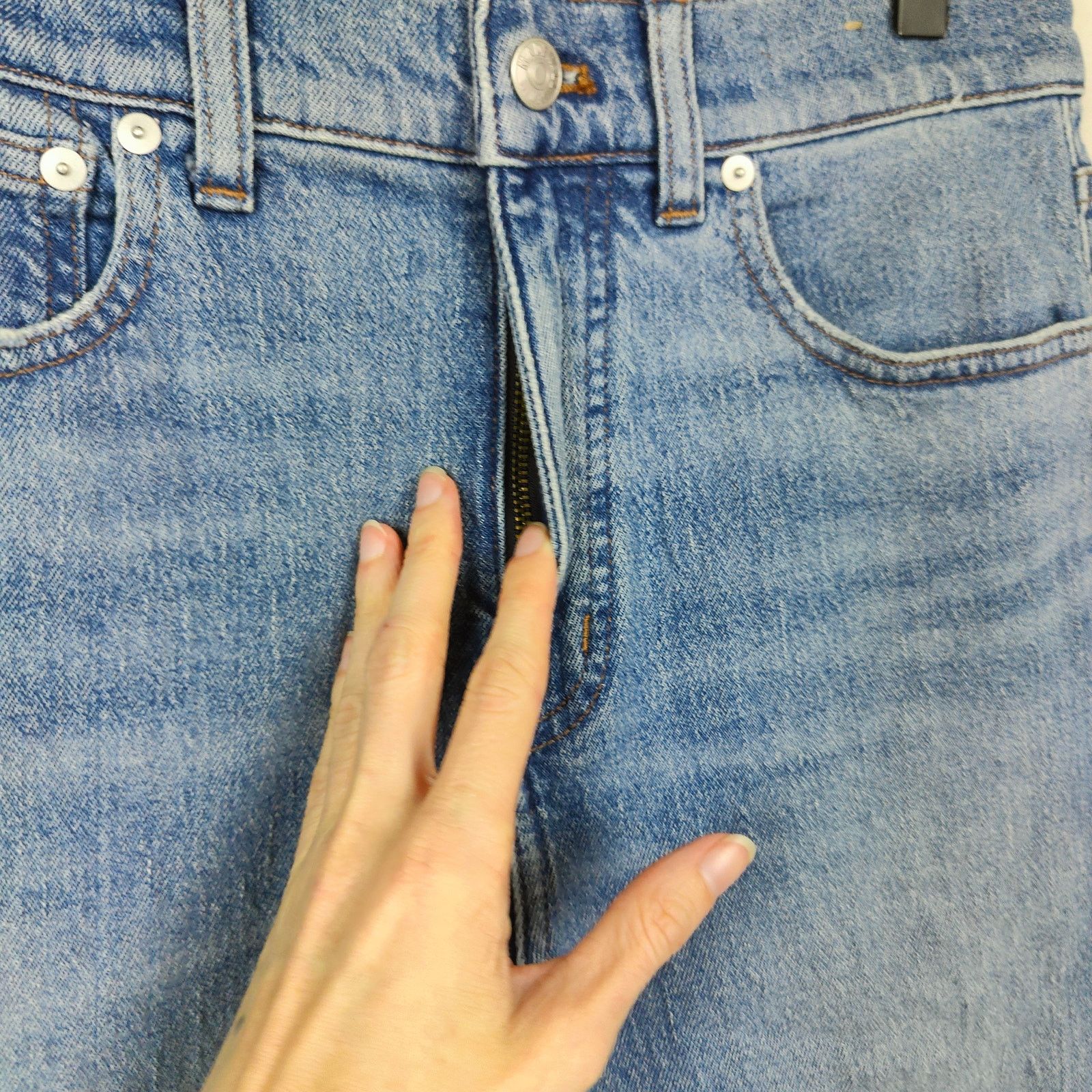 Madewell Madewell The 90s Straight Jeans Womens 26 Rondell Wash Size 26" / US 2 / IT 38 - 3 Thumbnail