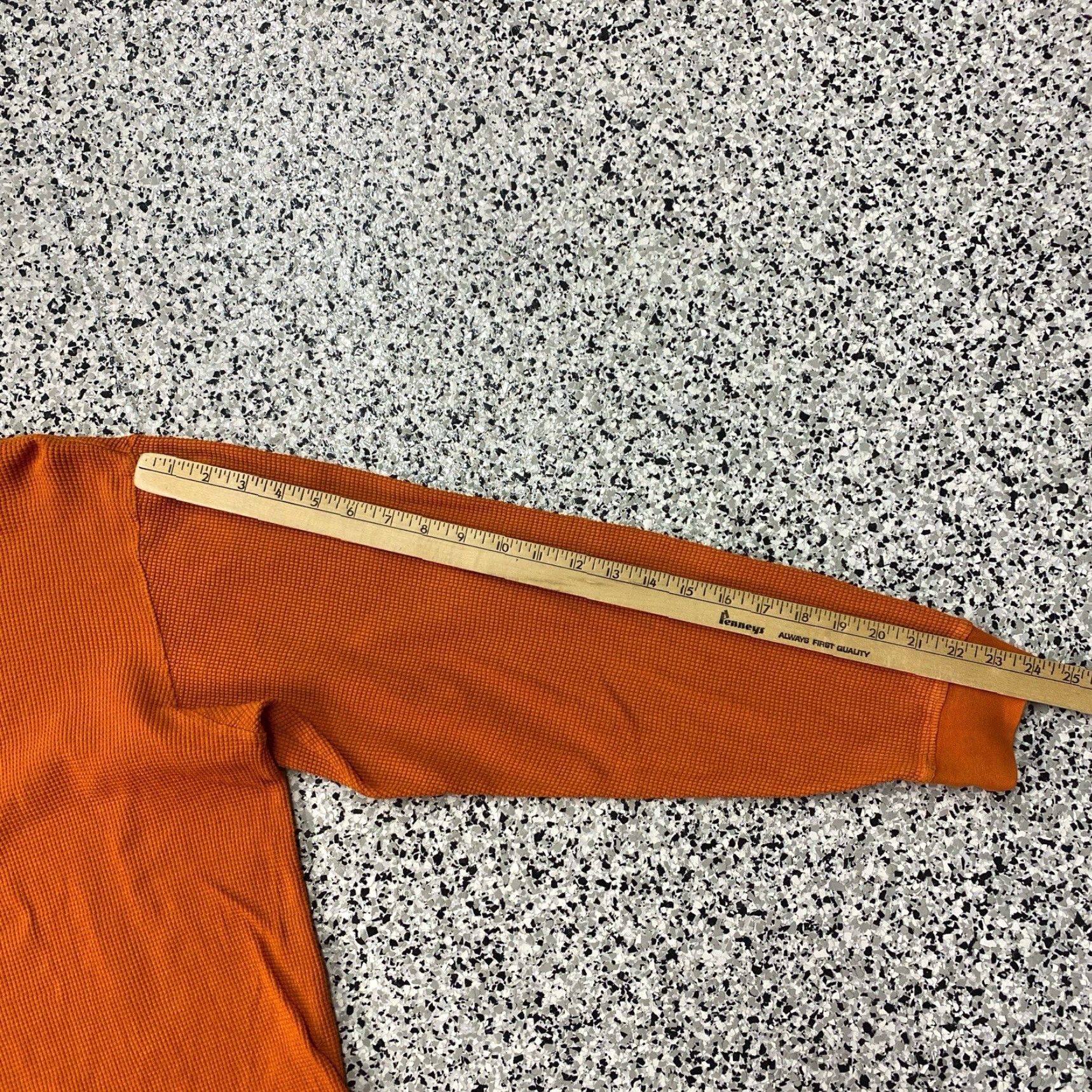 Eddie Bauer VINTAGE Eddie Bauer Henley-neck Waffle Thermal Long T-shirt XL Orange Mens Regular Size XL Thermal Size US XL / EU 56 / 4 - 4 Thumbnail