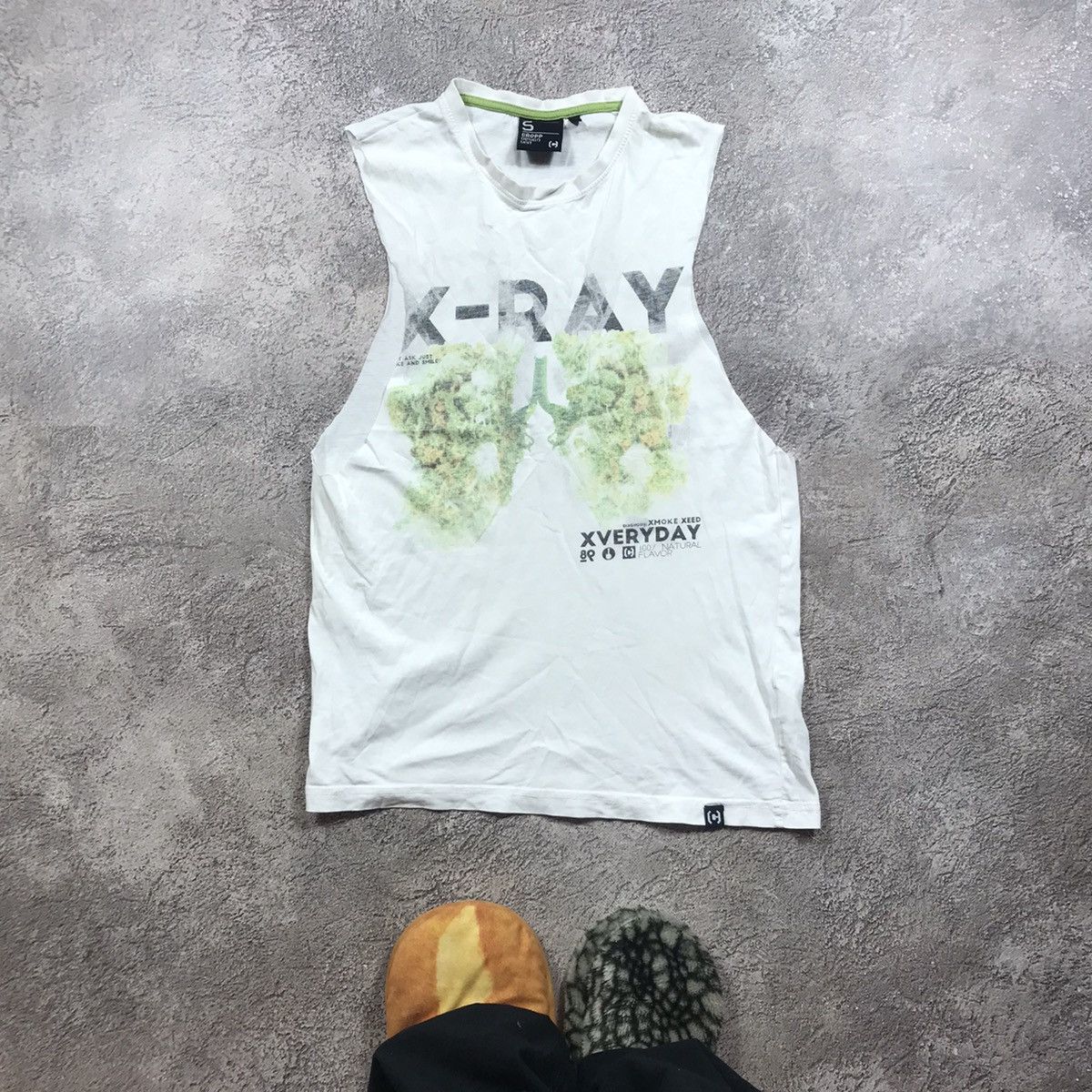 Vintage Y2K Vintage Sun Faded Graphic Tee Weed Streetwear Tapered S Size US S / EU 44-46 / 1 - 1 Thumbnail