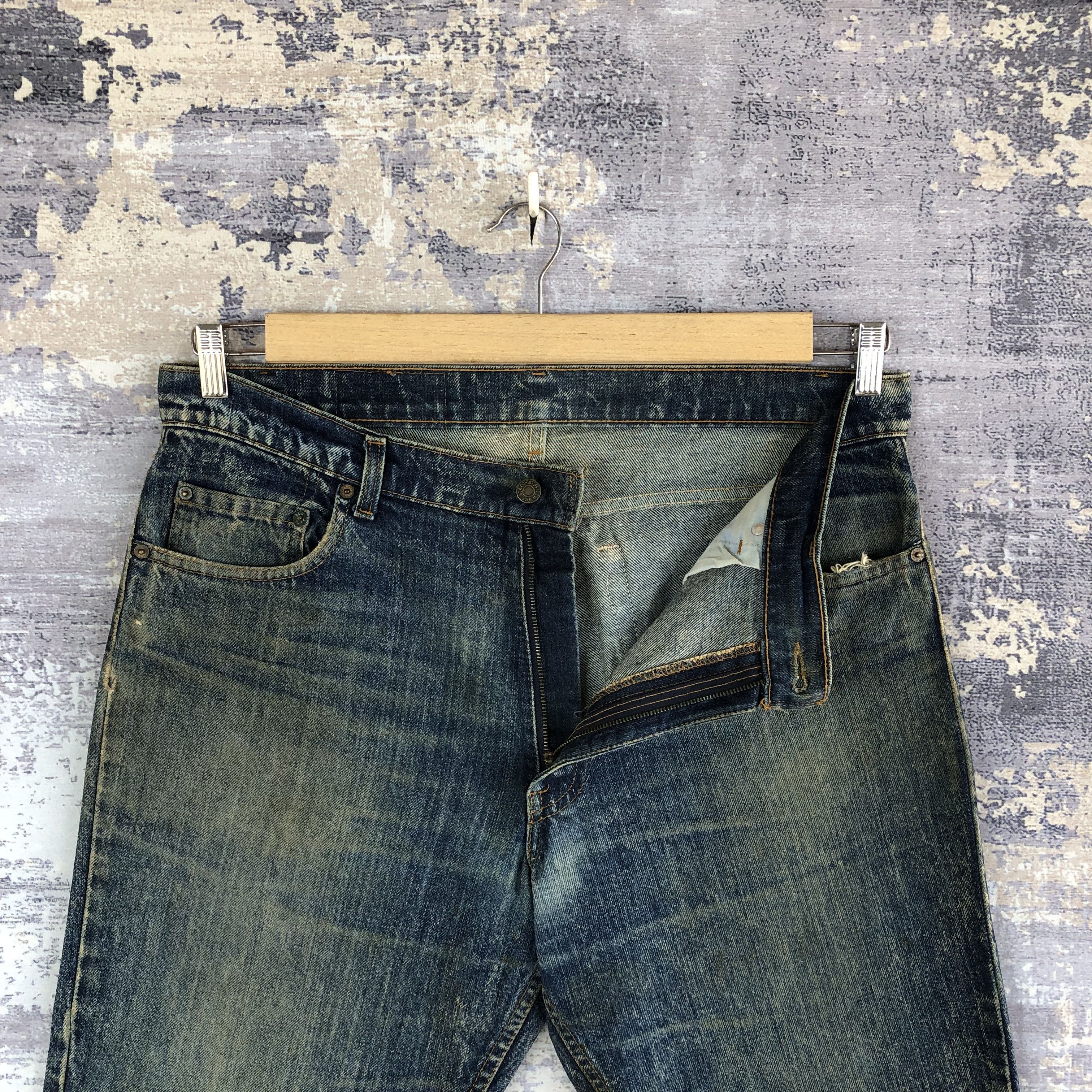 Levi's Vintage Levis Acid Wash Jeans Levi's 506 Faded Denim Size US 38 / EU 54 - 5 Thumbnail