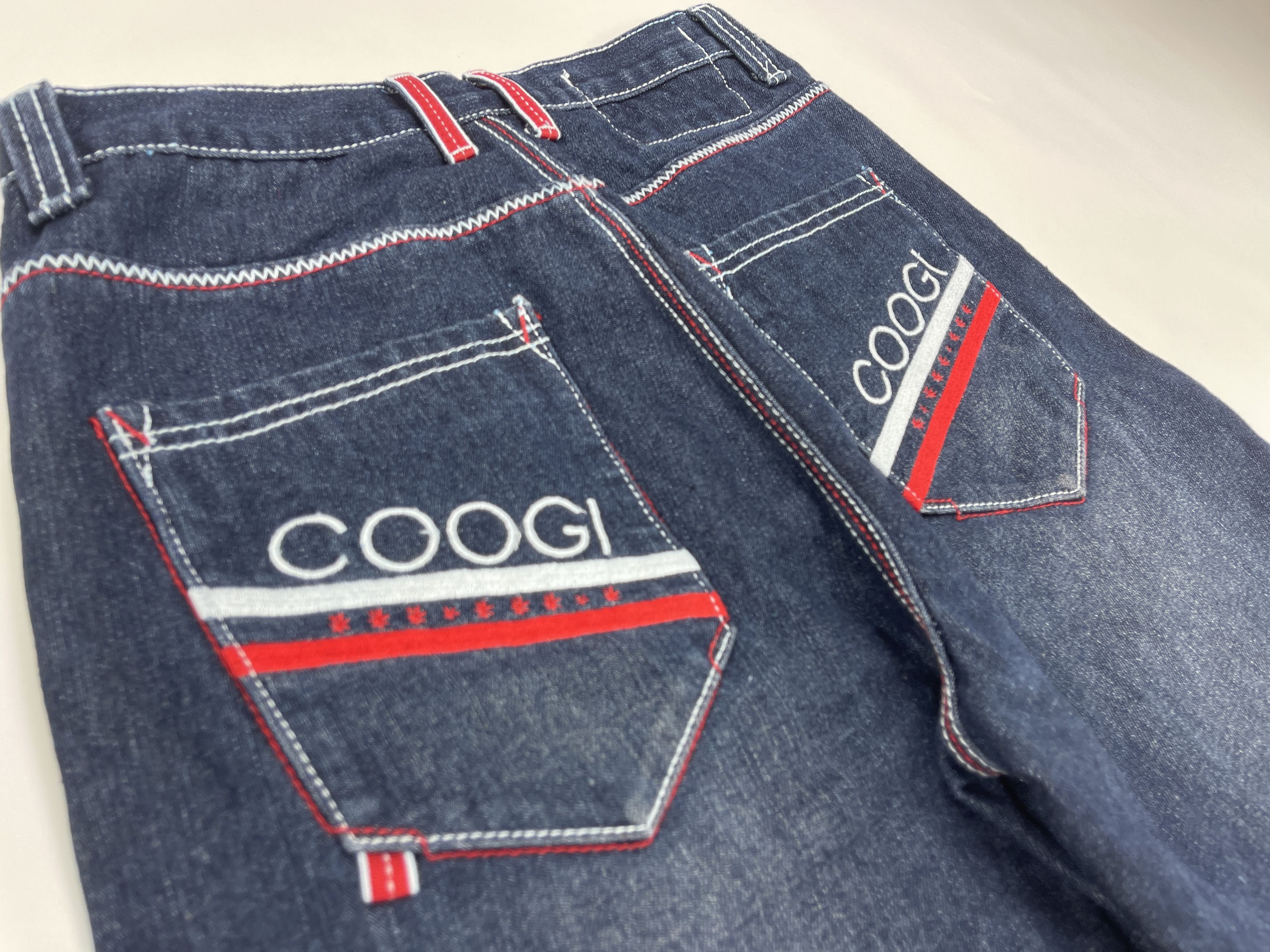 Coogi Coogi jeans shorts, vintage 90s hip hop 1990s skater Y2K 28 Size US 28 / EU 44 - 5 Thumbnail