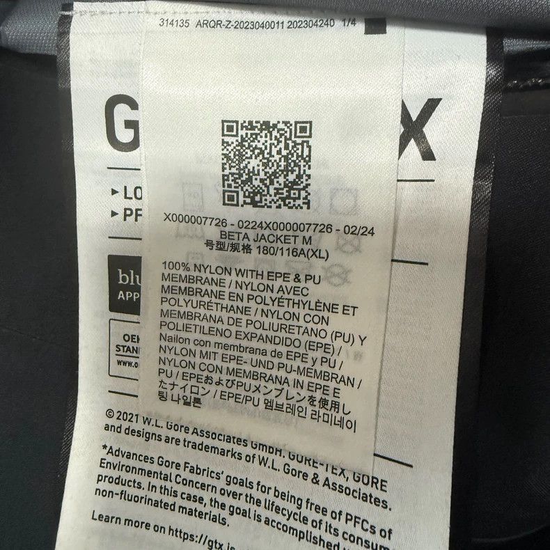 Arc'teryx Arcteryx Beta Jacket Men's New Black Size US XL / EU 56 / 4 - 5 Thumbnail