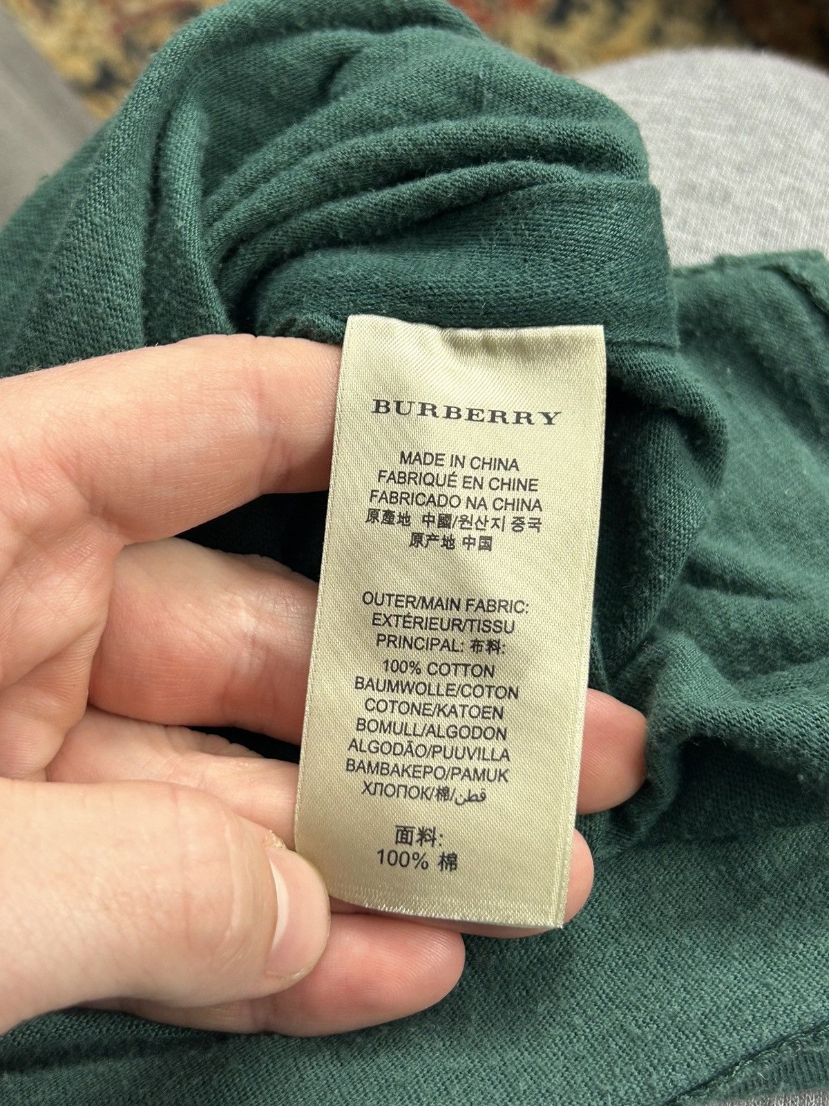 Burberry Very rare Burberry polos long sleeve Size US S / EU 44-46 / 1 - 8 Thumbnail