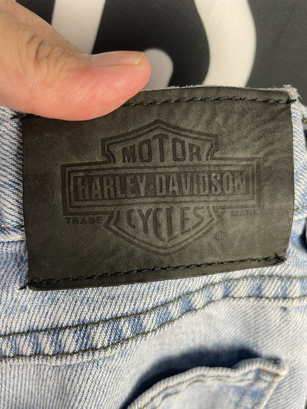 Harley Davidson × Vintage Vintage Harley Davidson Jeans Size US 38 / EU 54 - 7 Thumbnail