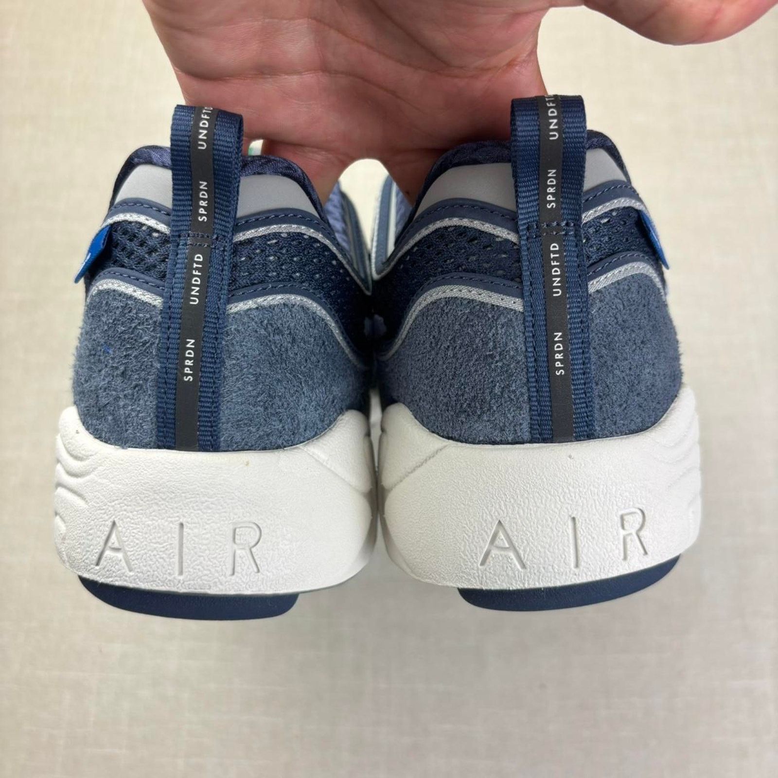 Nike 🐬 2024 Undefeated x Nike Air Zoom Spiridon “Thunder Blue” Size US 13 / EU 46 - 6 Thumbnail