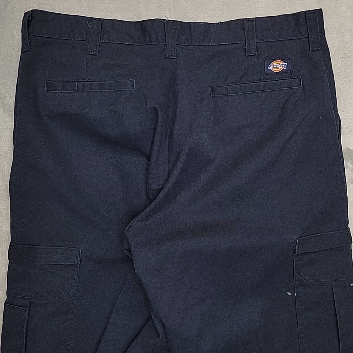 Dickies Dickies Pants Men 36x34 Blue Cargo Pocket Utility Workwear Retro Classic Comfort Size US 36 / EU 52 - 7 Thumbnail