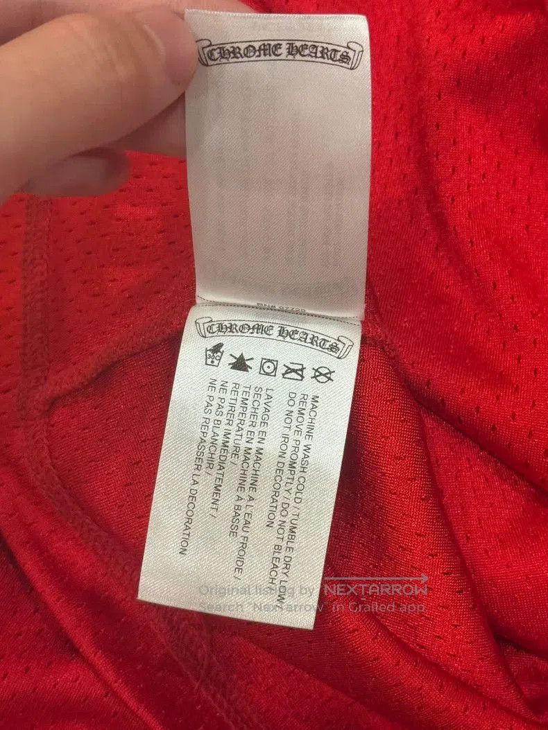 Chrome Hearts chrome hearts red long sleeve graphic shirt . Size US M / EU 48-50 / 2 - 5 Thumbnail