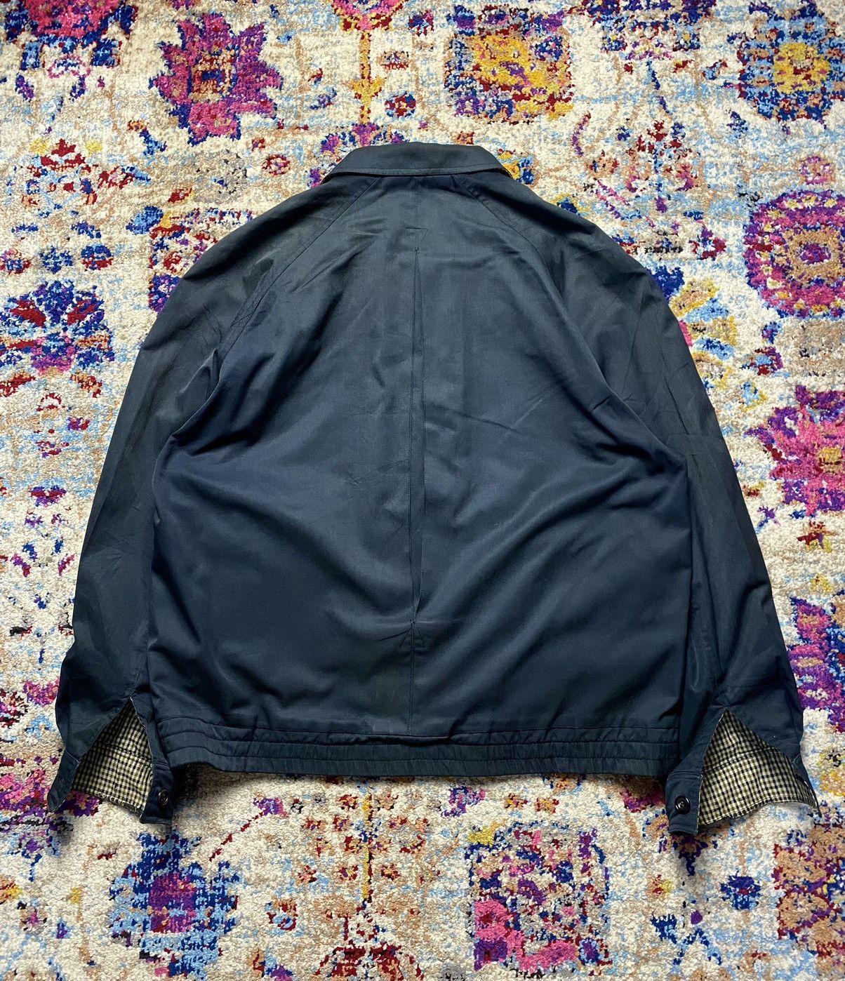 Aquascutum × Vintage 1980s Aquascutum 1st Early model Brackenbury Blouson Coat Size US L / EU 52-54 / 3 - 6 Thumbnail