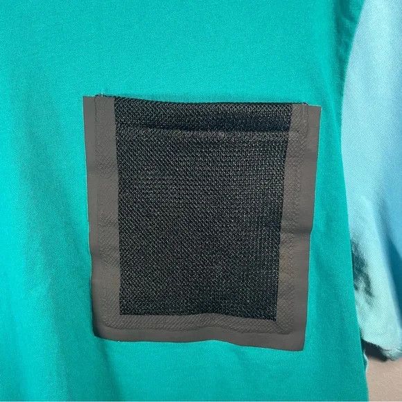 Nike Nike Tech Hypermesh Teal Mesh Pocket T Shirt Size US L / EU 52-54 / 3 - 3 Thumbnail