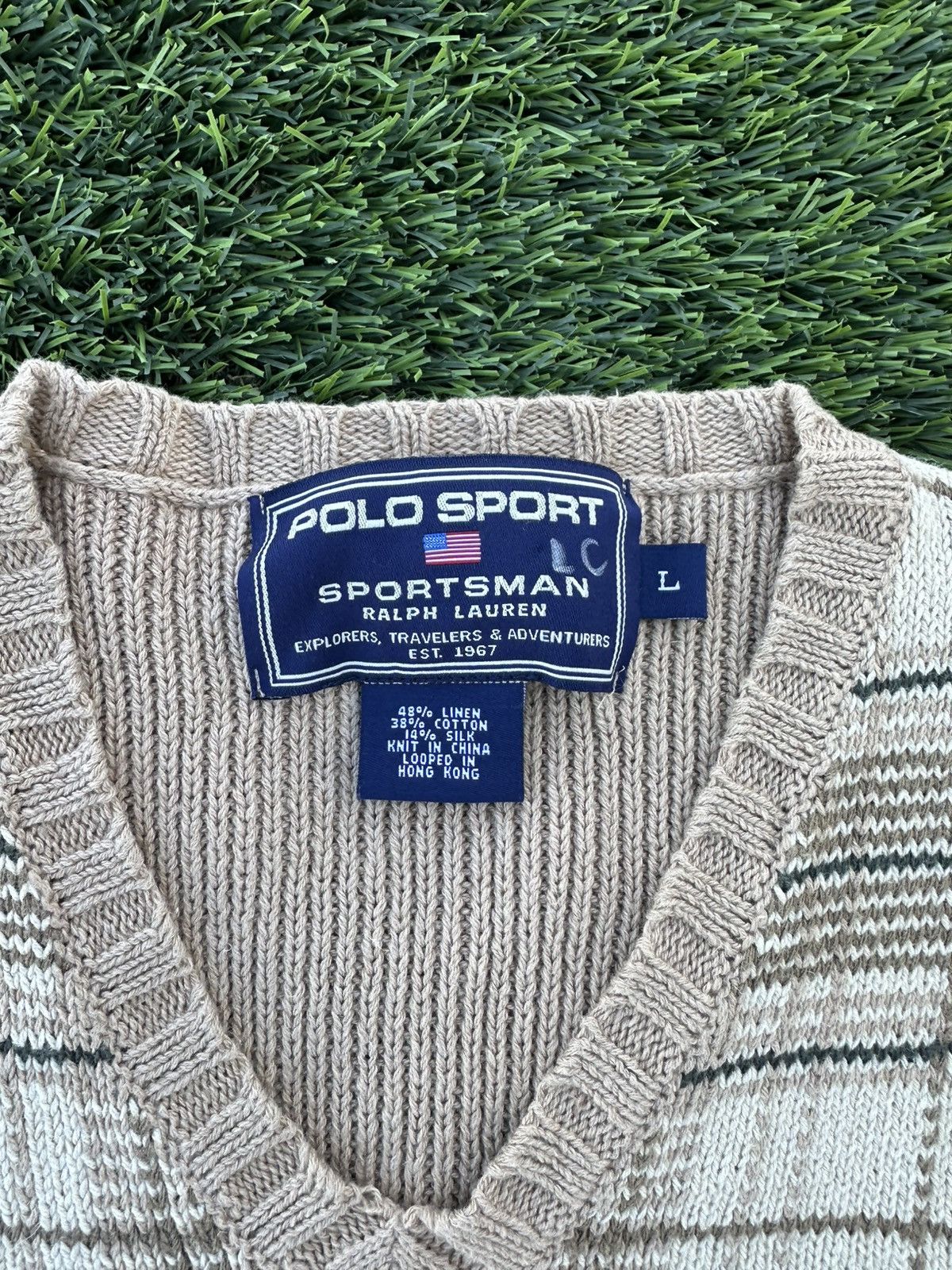 Polo Ralph Lauren × Vintage Vintage Polo Ralph Lauren Sportsman sweater vest Size US L / EU 52-54 / 3 - 2 Thumbnail