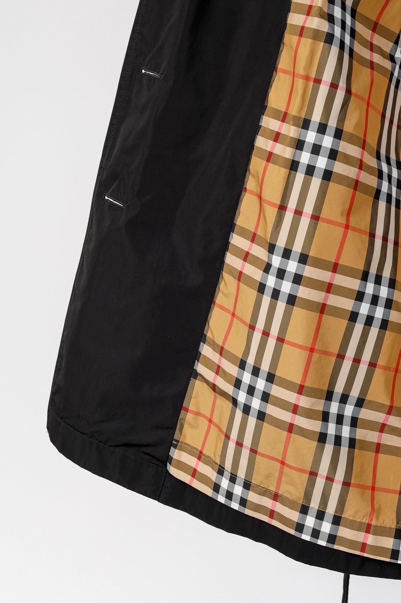 Burberry Burberry Kensington Taffeta Double-Breasted Trench Coat Size XS / US 0-2 / IT 36-38 - 13 Thumbnail
