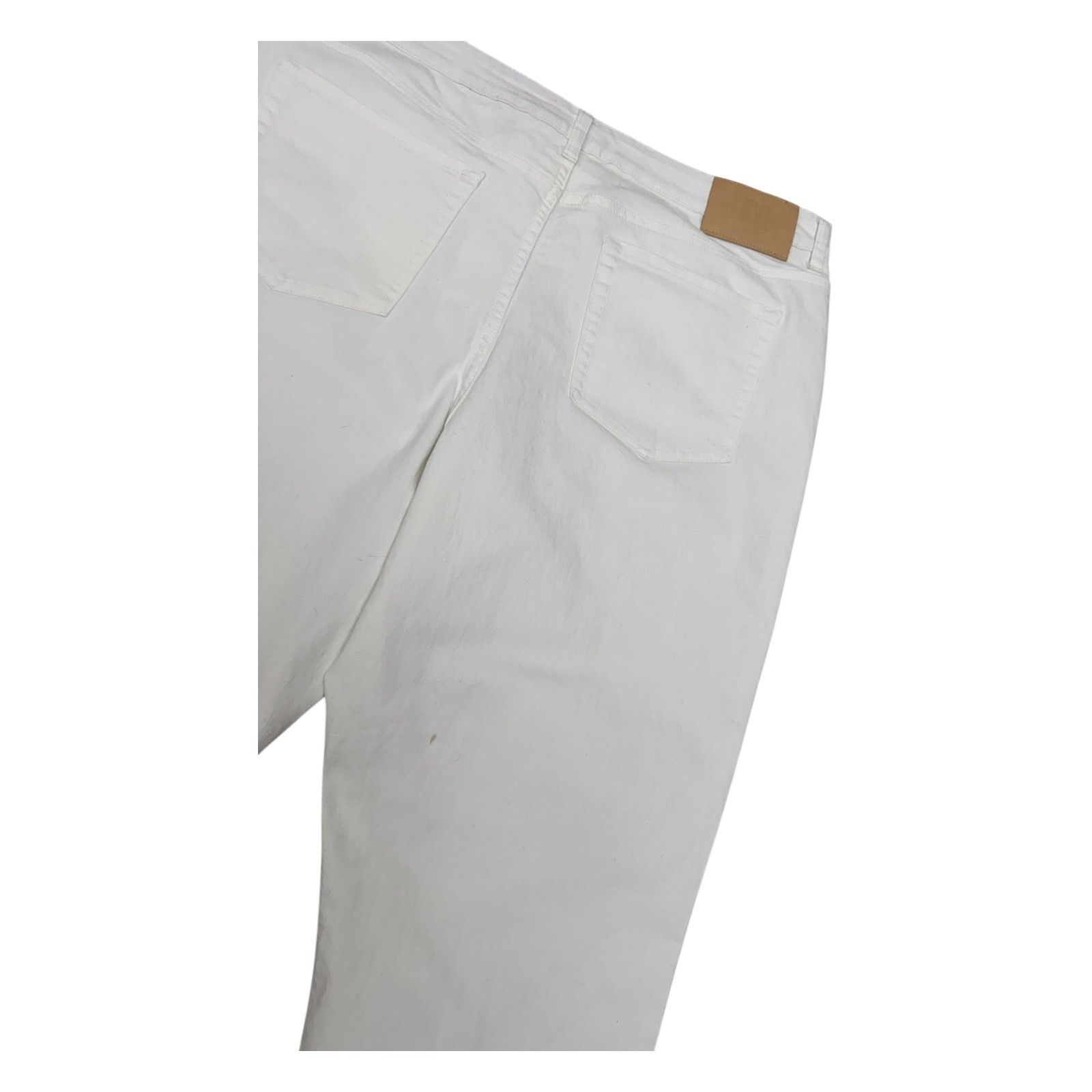 Frye FRYE Leathers White Denim Designer Jeans Pants 16 Size 38" / US 16 / IT 52 - 5 Thumbnail