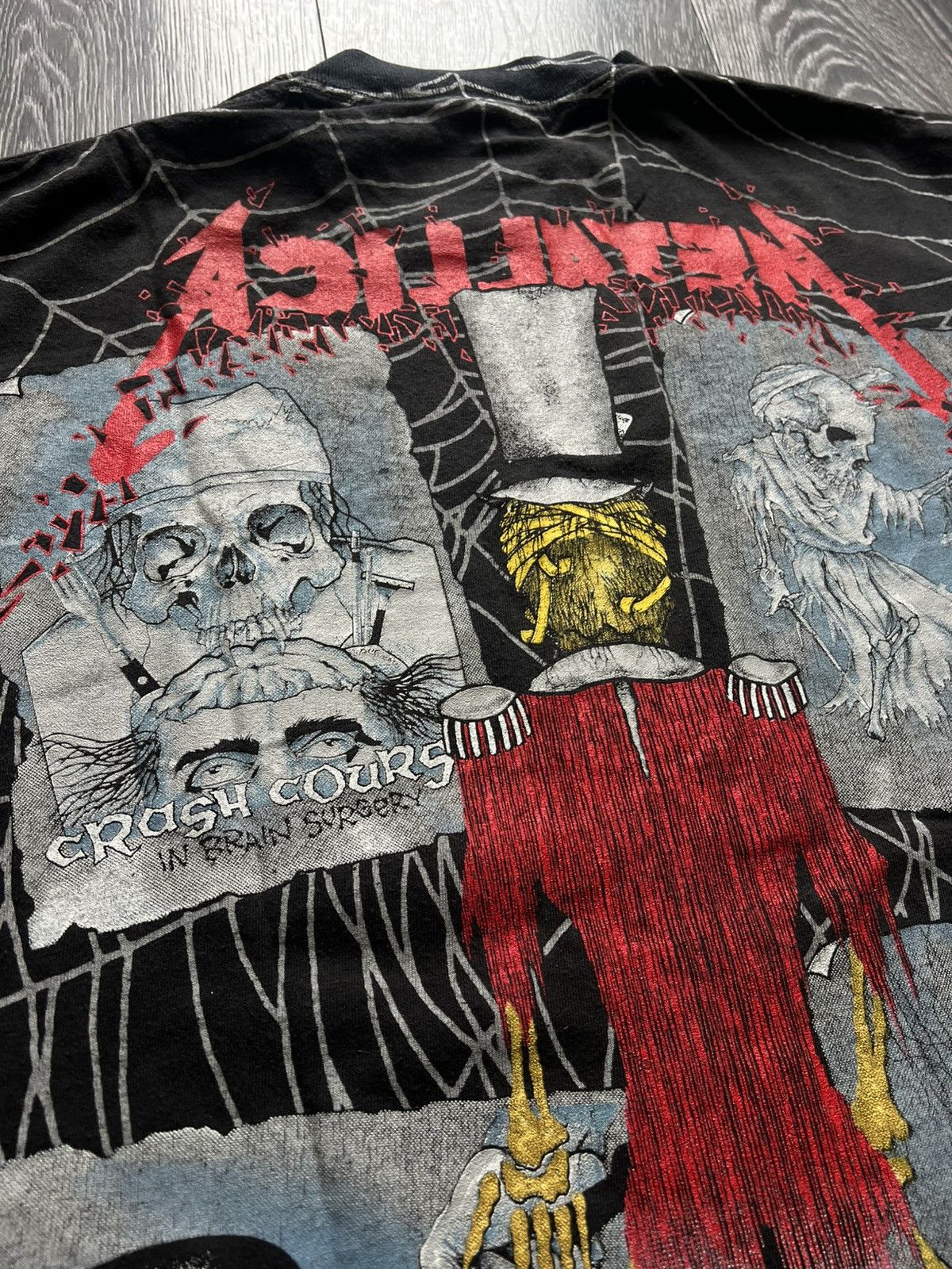 Band Tees 1992 Metallica Ringmaster Pushead Brockum shirt Size US XL / EU 56 / 4 - 11 Thumbnail