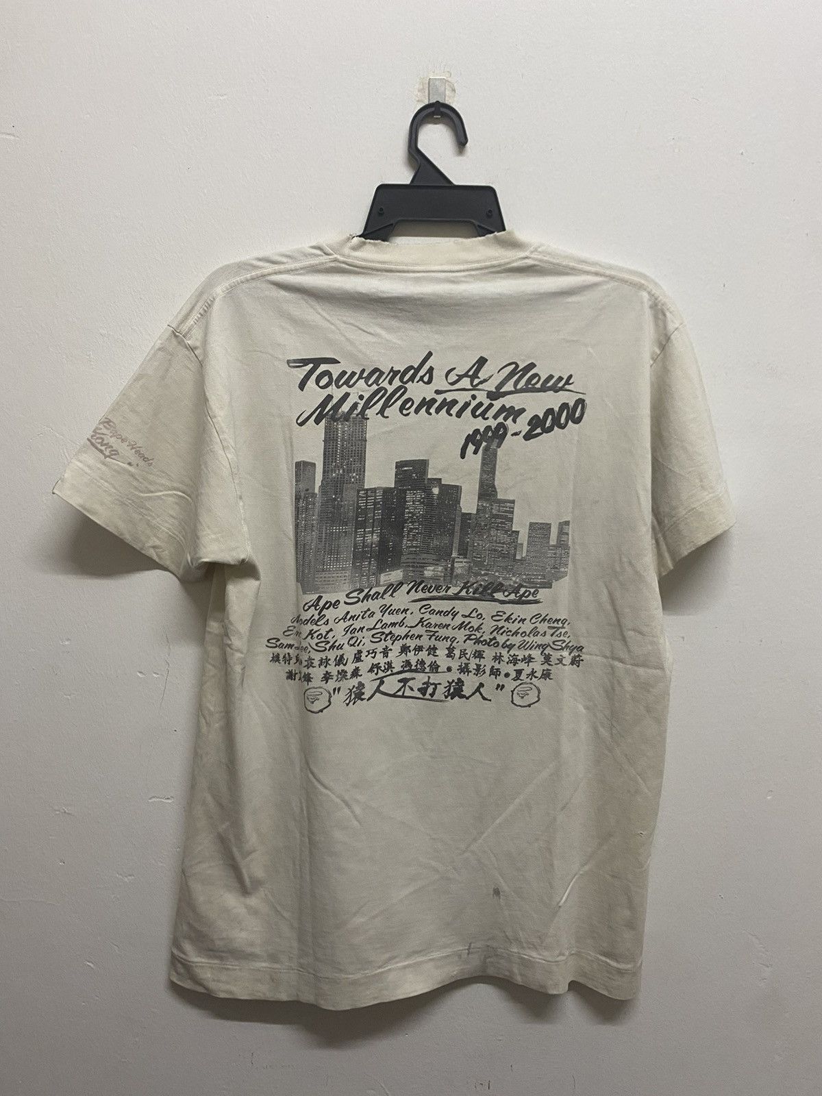 Bape × Vintage Vintage 90’s Bathing Ape Exhibition Photo By Wing Shya Tee Size US L / EU 52-54 / 3 - 3 Thumbnail