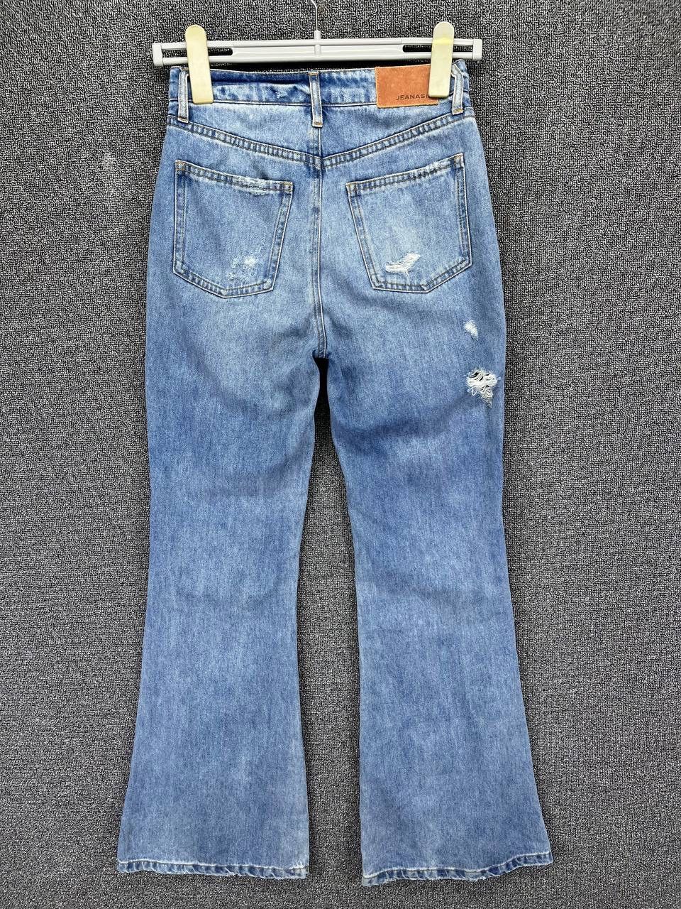 Japanese Brand Vintage Jeanasis Flare Bootcut Jeans Denim Pants Size 25" / US 0 / IT 36 - 6 Thumbnail
