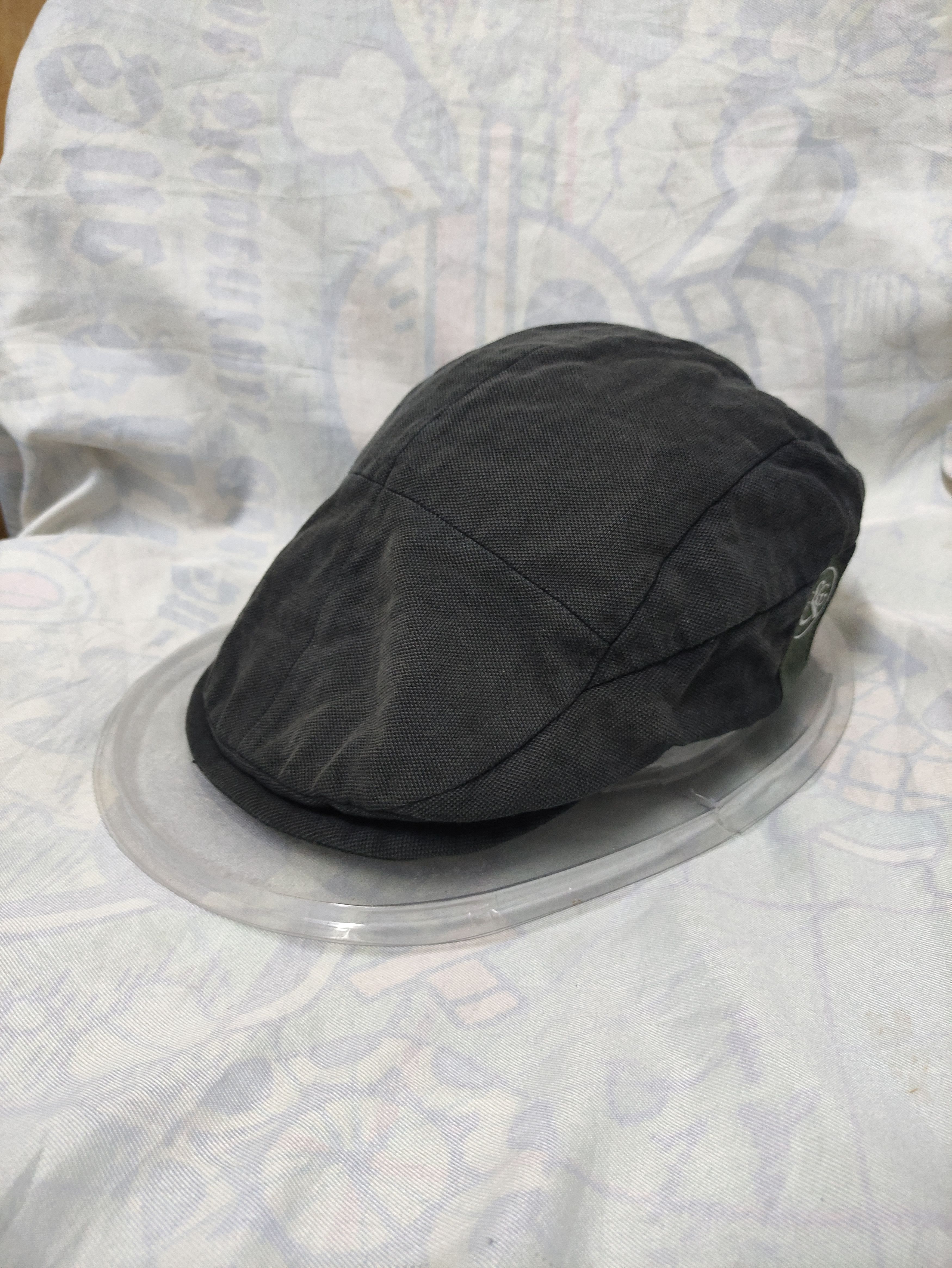 image of Sign M-Label Design Patchwork Vintage Fordable Baretta Cap, Men's