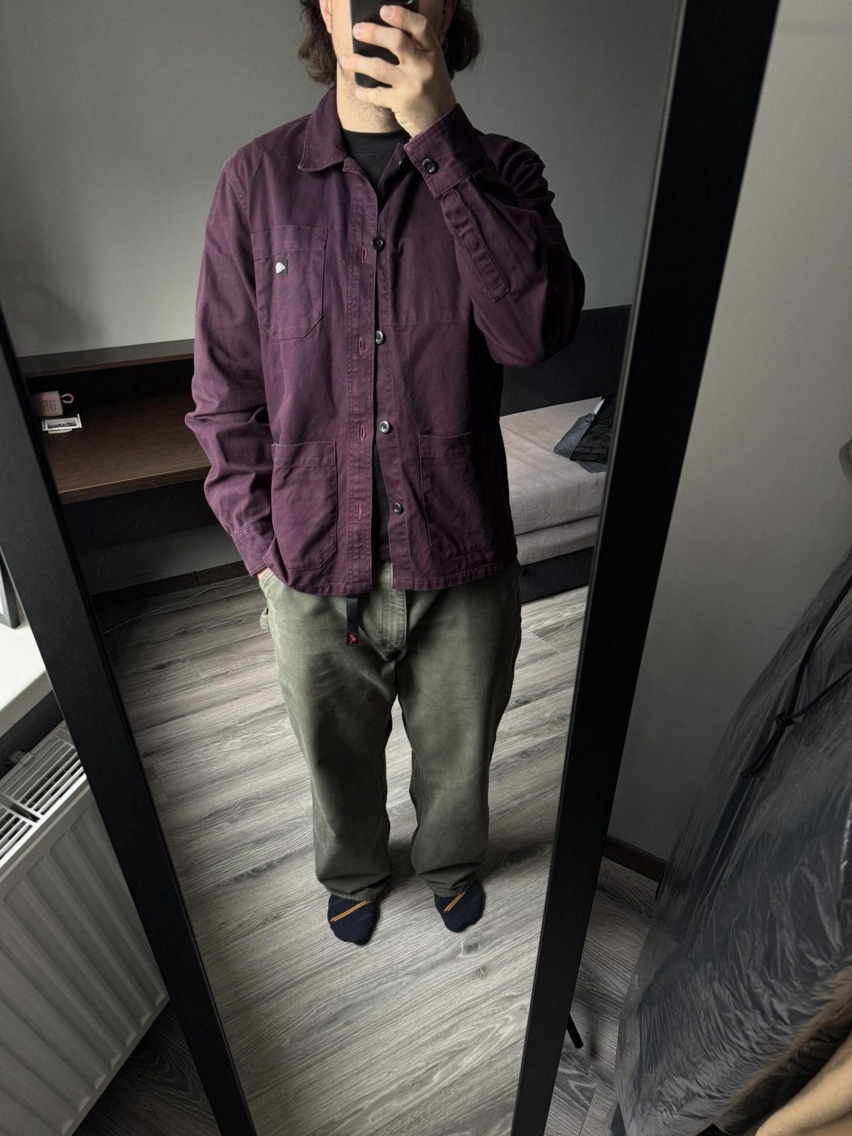 Dickies Stonewashed Duck Canvas Lined Chore Coat L