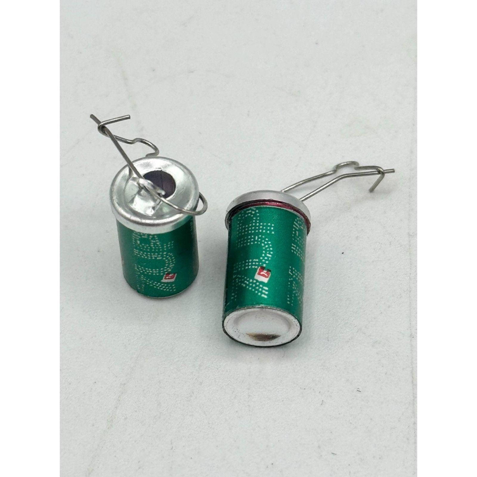 Vintage Vintage 7 Up Soda Cola Can Earrings Size ONE SIZE - 4 Thumbnail