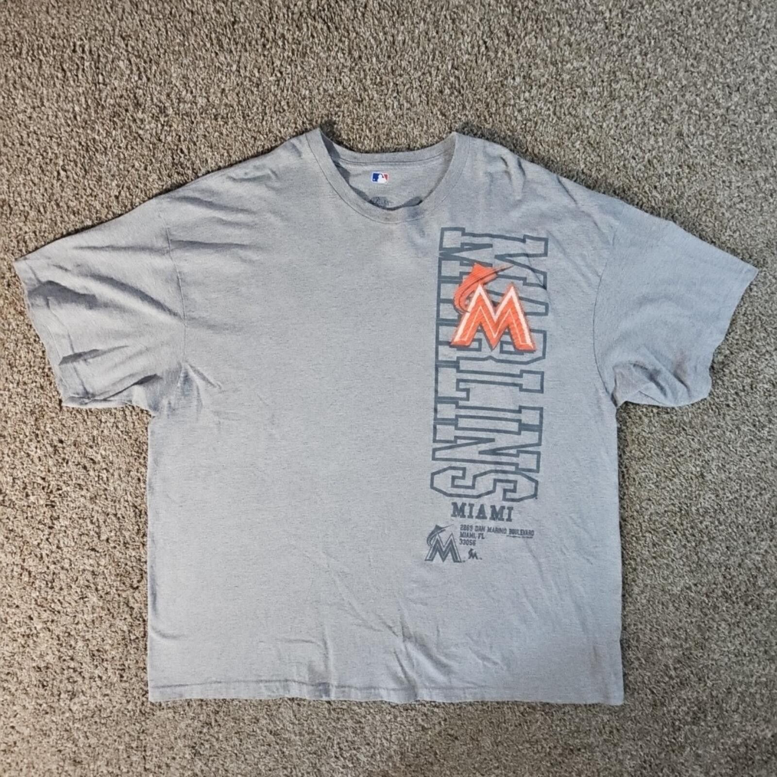 Other 3XL Miami Marlins Tshirt Size ONE SIZE - 1 Thumbnail