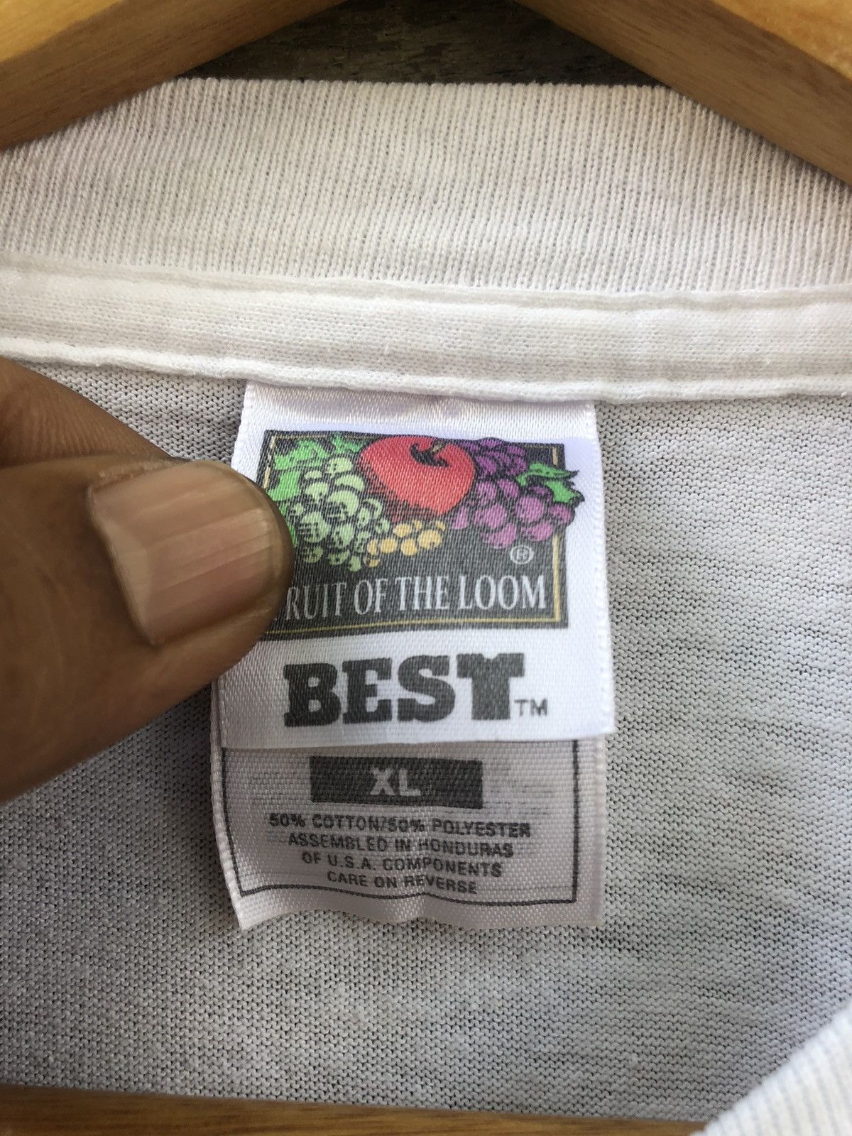 Fruit Of The Loom × Japanese Brand × Vintage 🔥Vintage 90s🔥Steve Carter Lion Tennis Camp Tshirts Size US XL / EU 56 / 4 - 10 Thumbnail