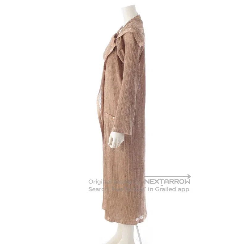 Issey Miyake Issey Miyake Brown Coat Size M / US 6-8 / IT 42-44 - 4 Thumbnail