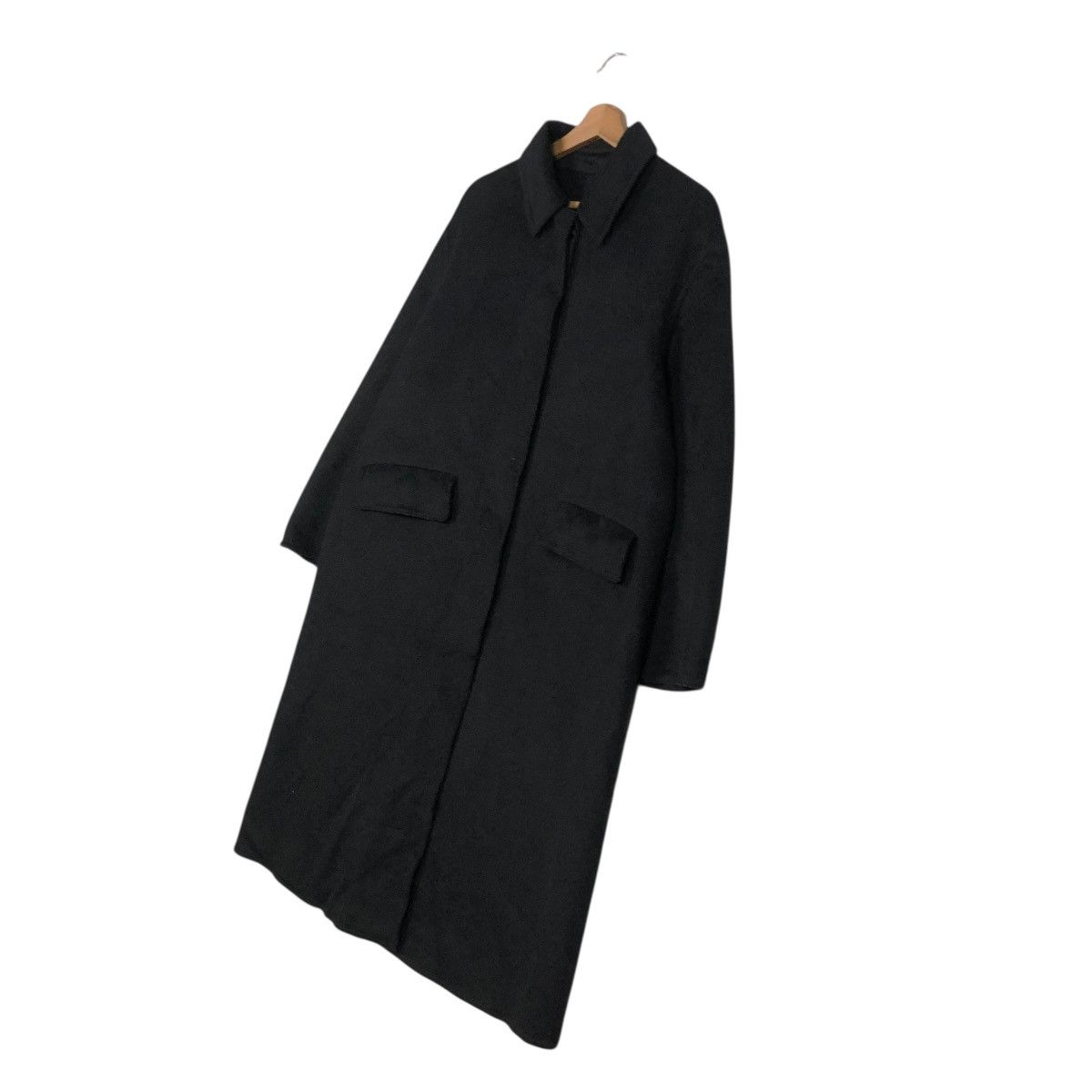 JW Anderson 🔥RICH BLACK OVERSIZED LONG JACKET WOOL JW ANDERSON UNIQLO Size US M / EU 48-50 / 2 - 2 Thumbnail