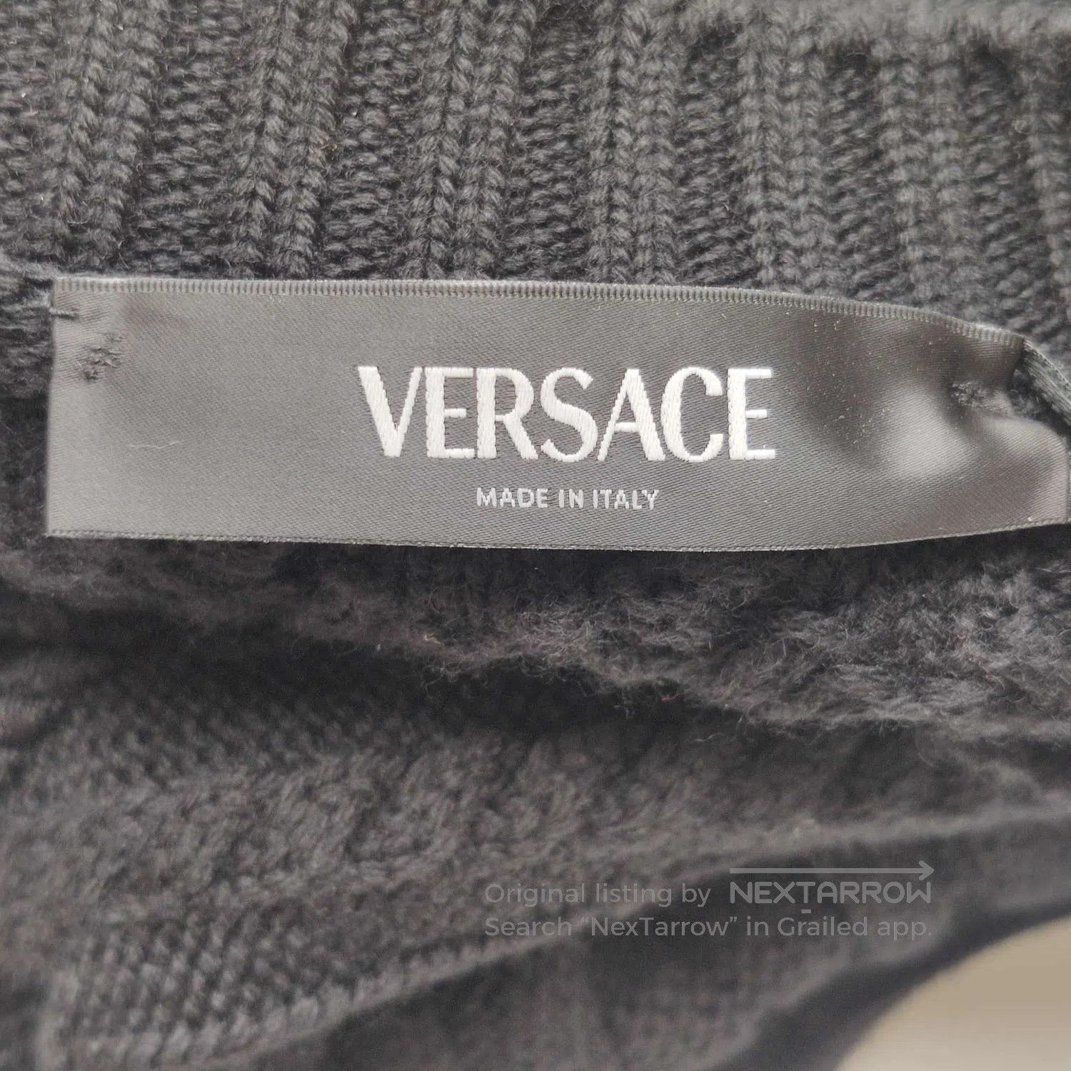 Versace Versace Black Medusa Crewneck Sweater L. Size US L / EU 52-54 / 3 - 2 Thumbnail