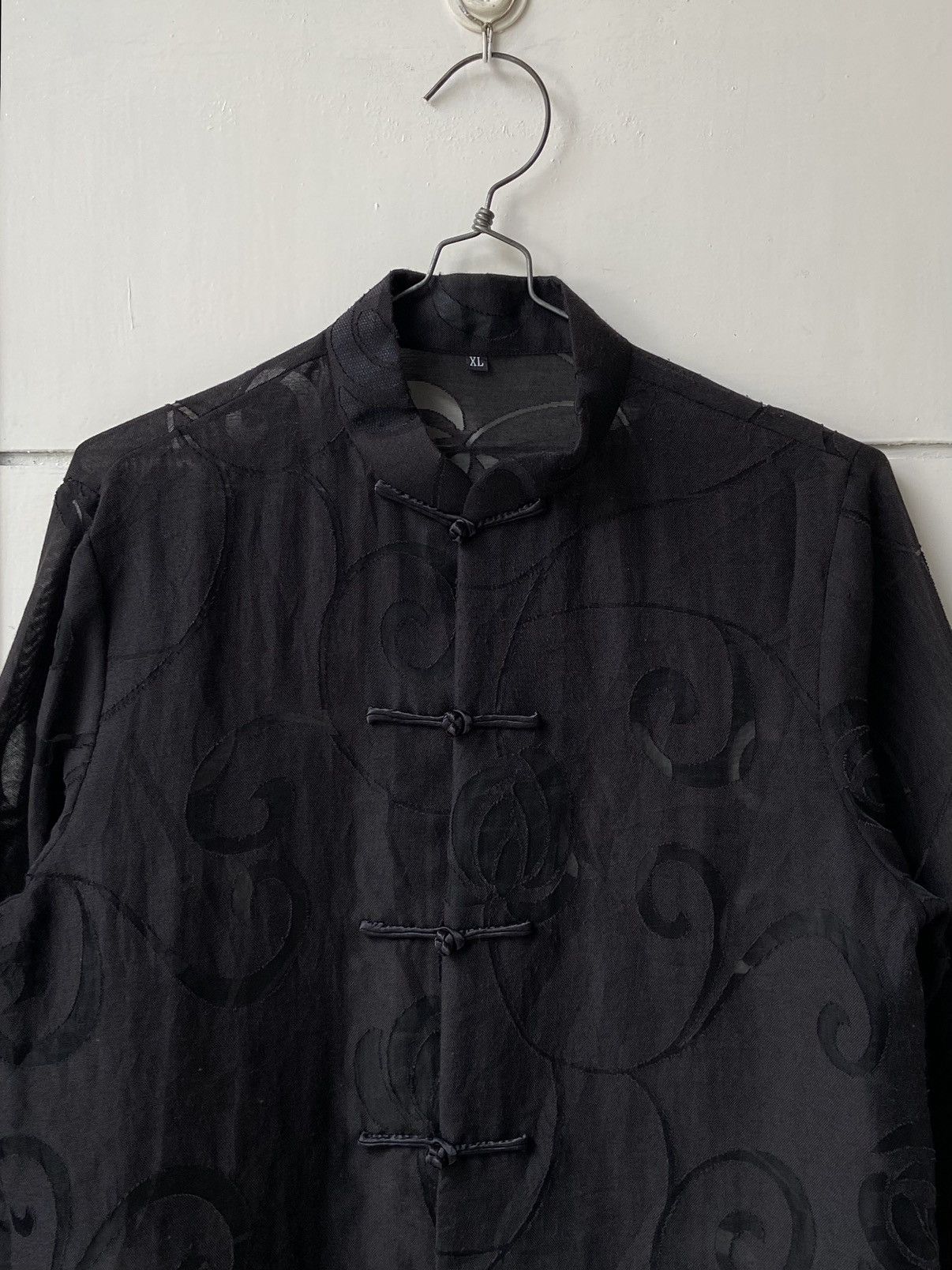 Designer × Japanese Brand MINIYE Black Chinese Traditional Shirt Size US S / EU 44-46 / 1 - 11 Thumbnail