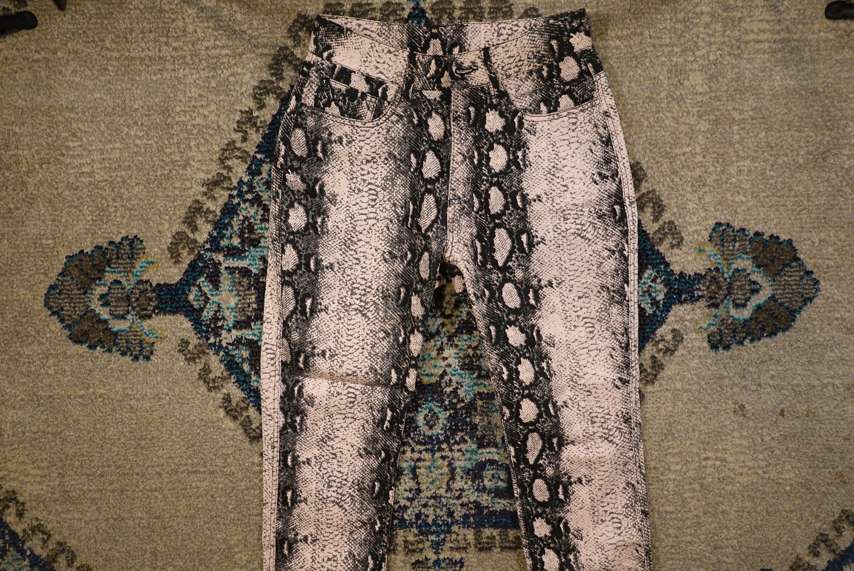 Pleasures Intercourse Snakeskin Pant Size US 28 / EU 44 - 1 Thumbnail
