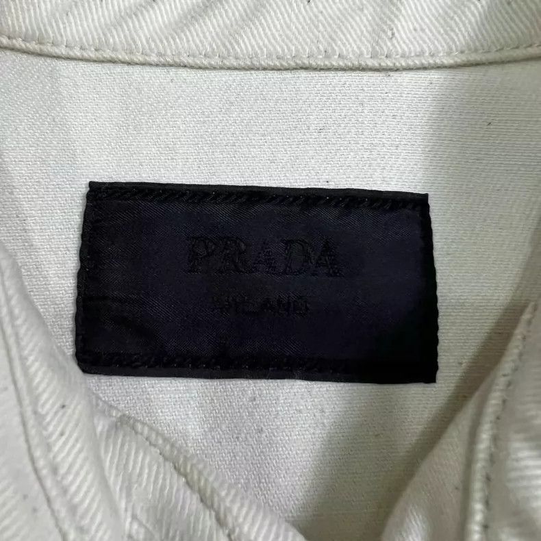 Prada Prada Make old ready-made clothes and dye denim jackets Size US M / EU 48-50 / 2 - 3 Thumbnail
