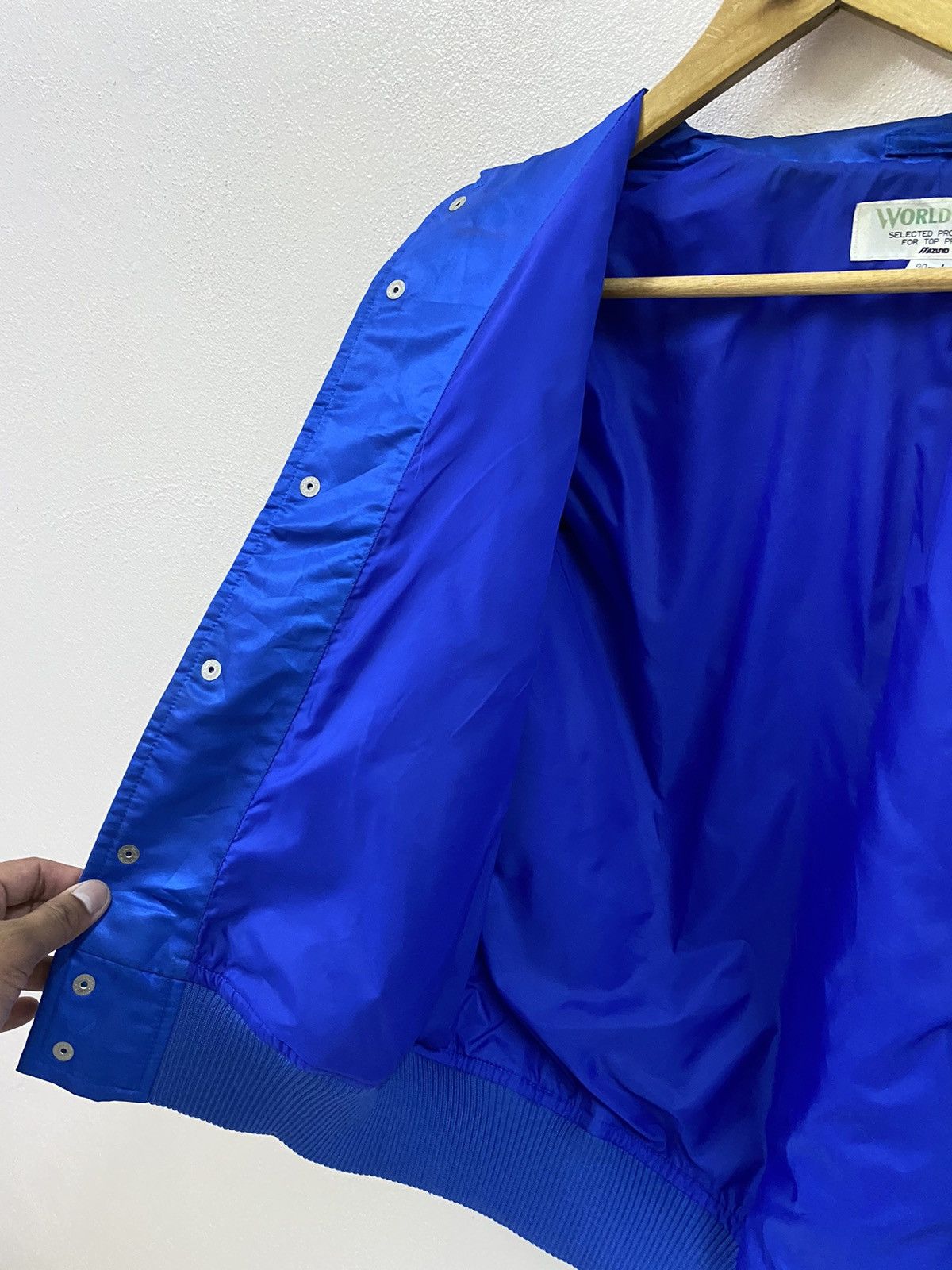 Mizuno × Vintage Vtg Mizuno Bomber Jacket Size US M / EU 48-50 / 2 - 8 Thumbnail