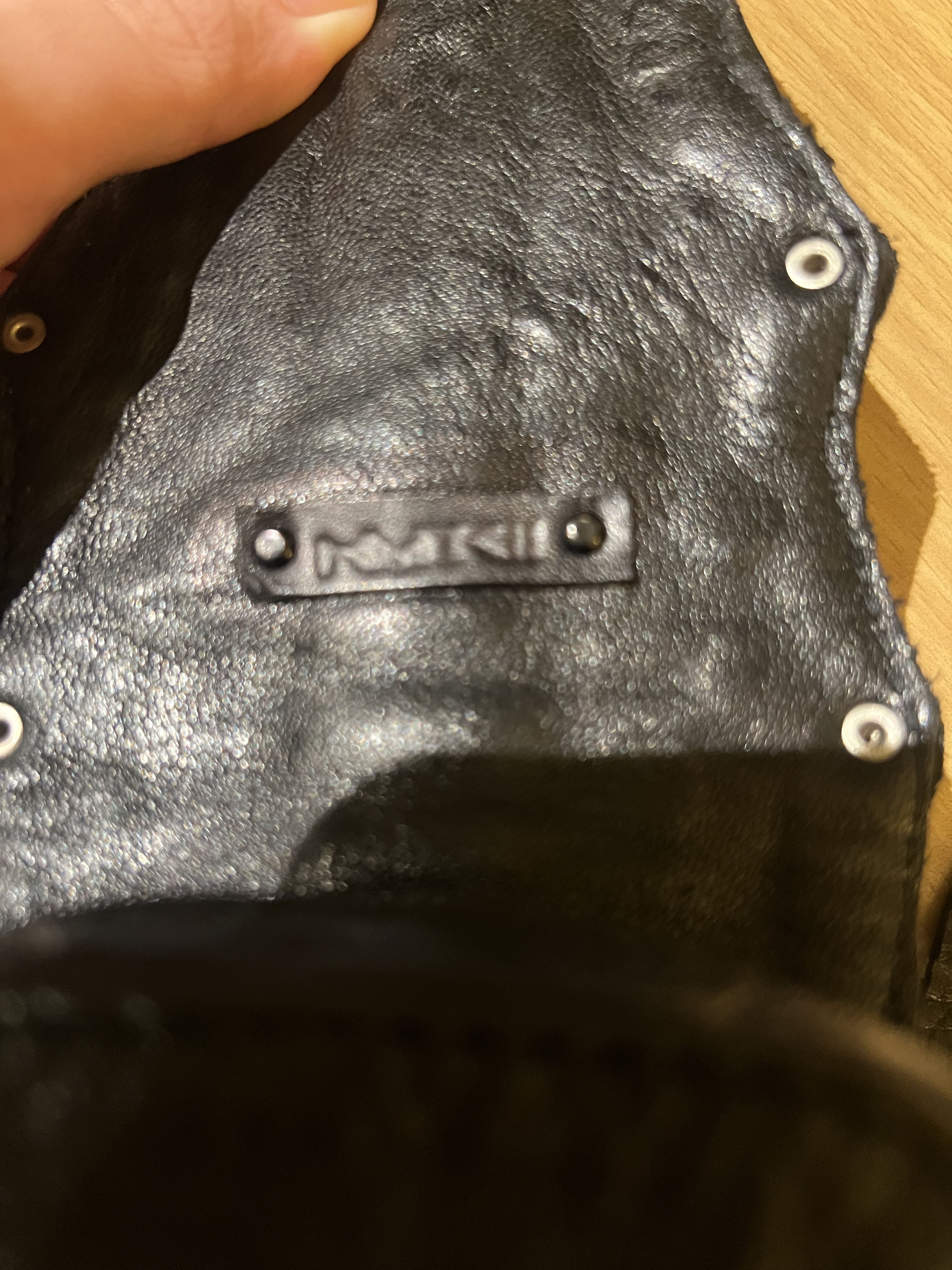 KMRii KMRii spiked pouch Size ONE SIZE - 3 Thumbnail