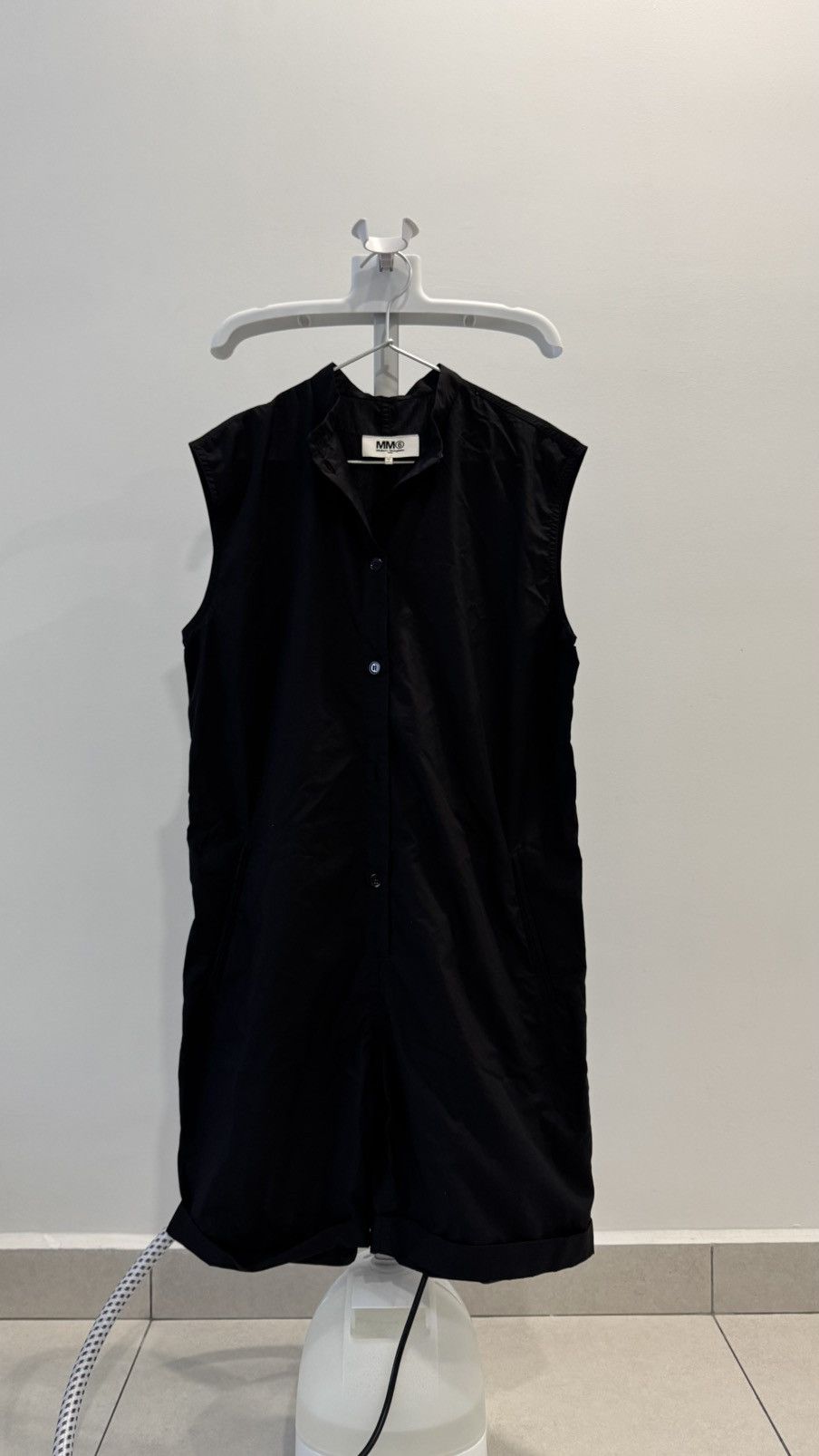 Maison Margiela MM6 Maison Margiela Black Short Jumpsuit Size XS / US 0-2 / IT 36-38 - 2 Thumbnail