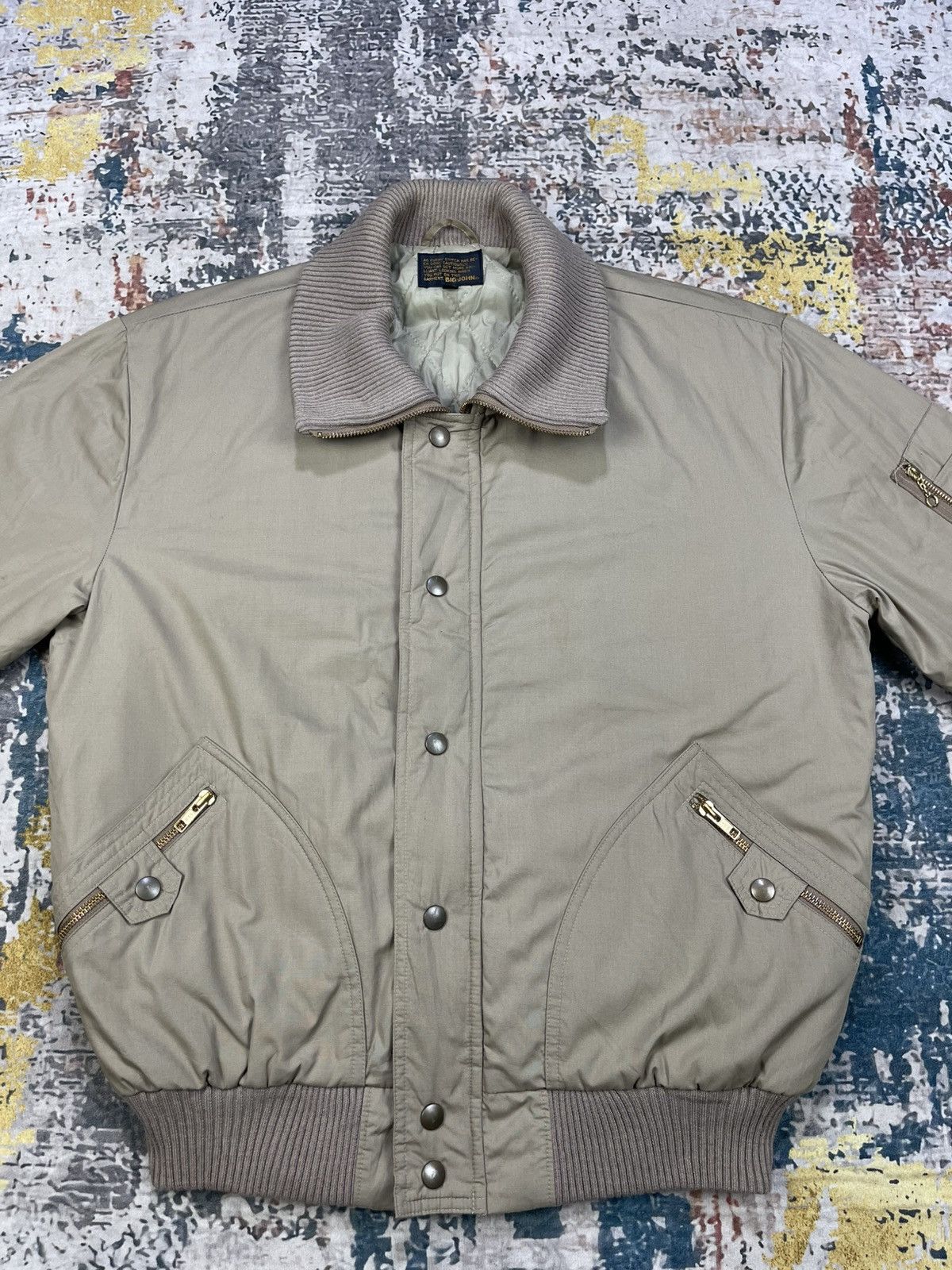 Big John Vtg Big-John Type Military Flying Bomber Jackets Size US M / EU 48-50 / 2 - 5 Thumbnail