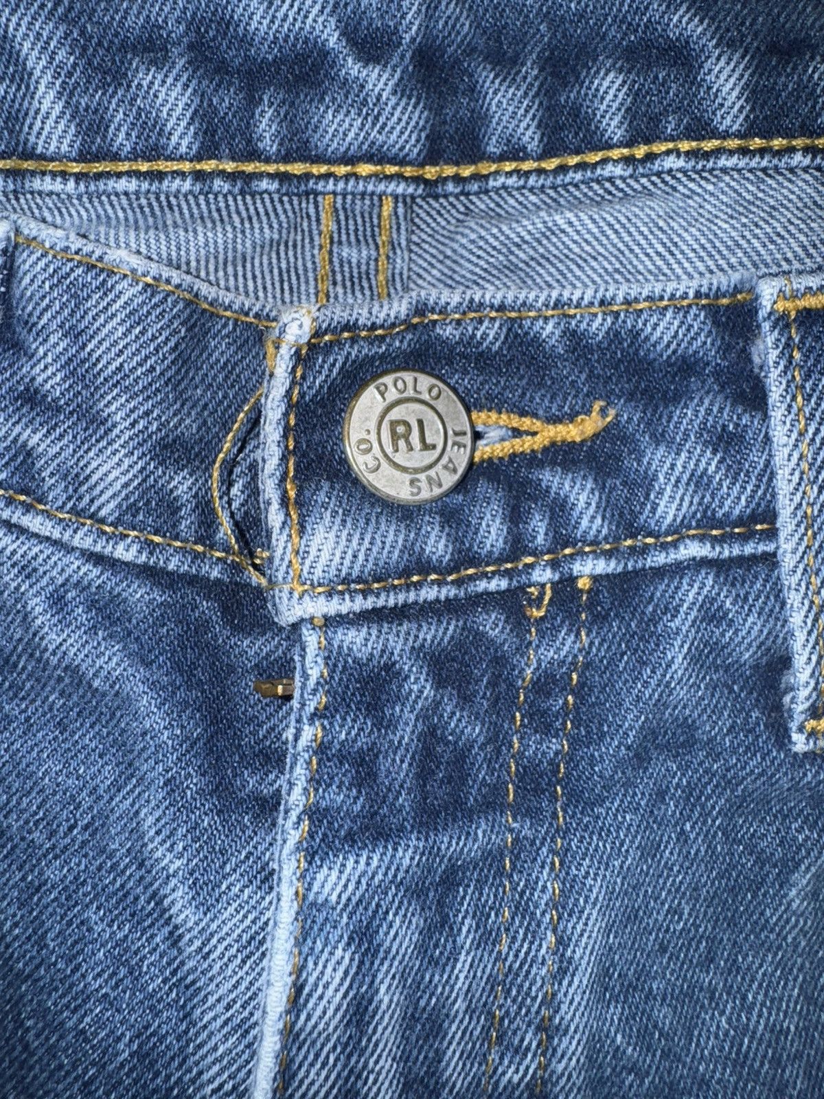 Polo Ralph Lauren × Ralph Lauren × Vintage Vintage Polo Ralph Lauren denim Size US 31 - 8 Thumbnail