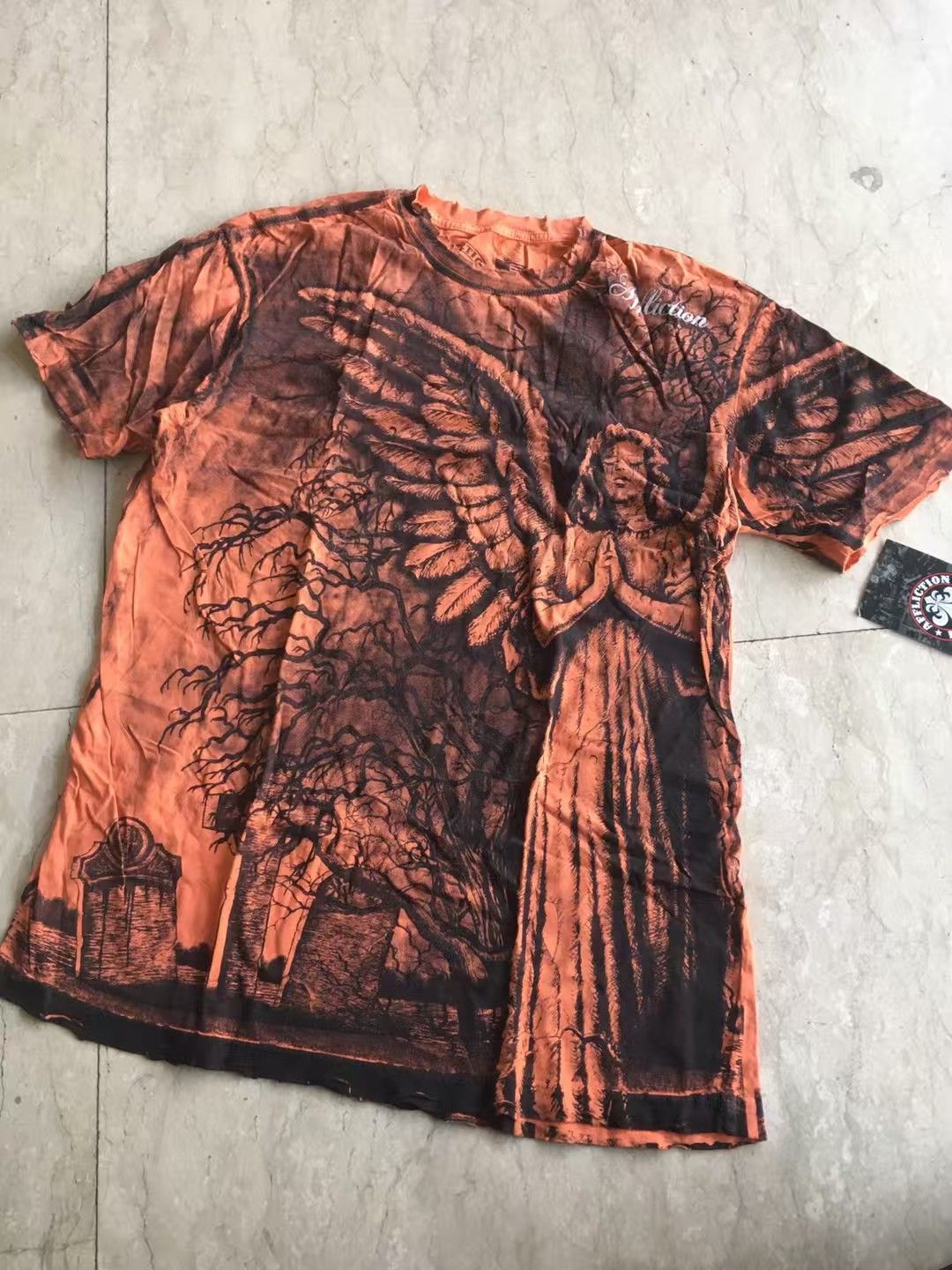 Affliction affliction grunge t-shirt Size US XL / EU 56 / 4 - 1 Thumbnail
