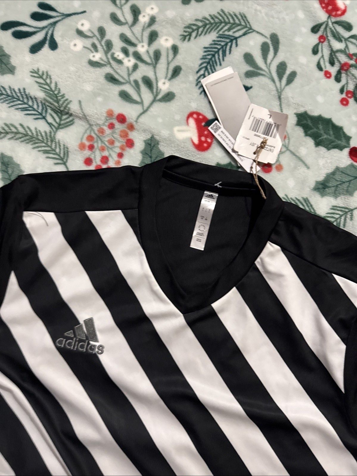 Adidas Adidas Entrada 22 Jersey Black & White Men’s Size Large Soc Size US L / EU 52-54 / 3 - 1 Thumbnail