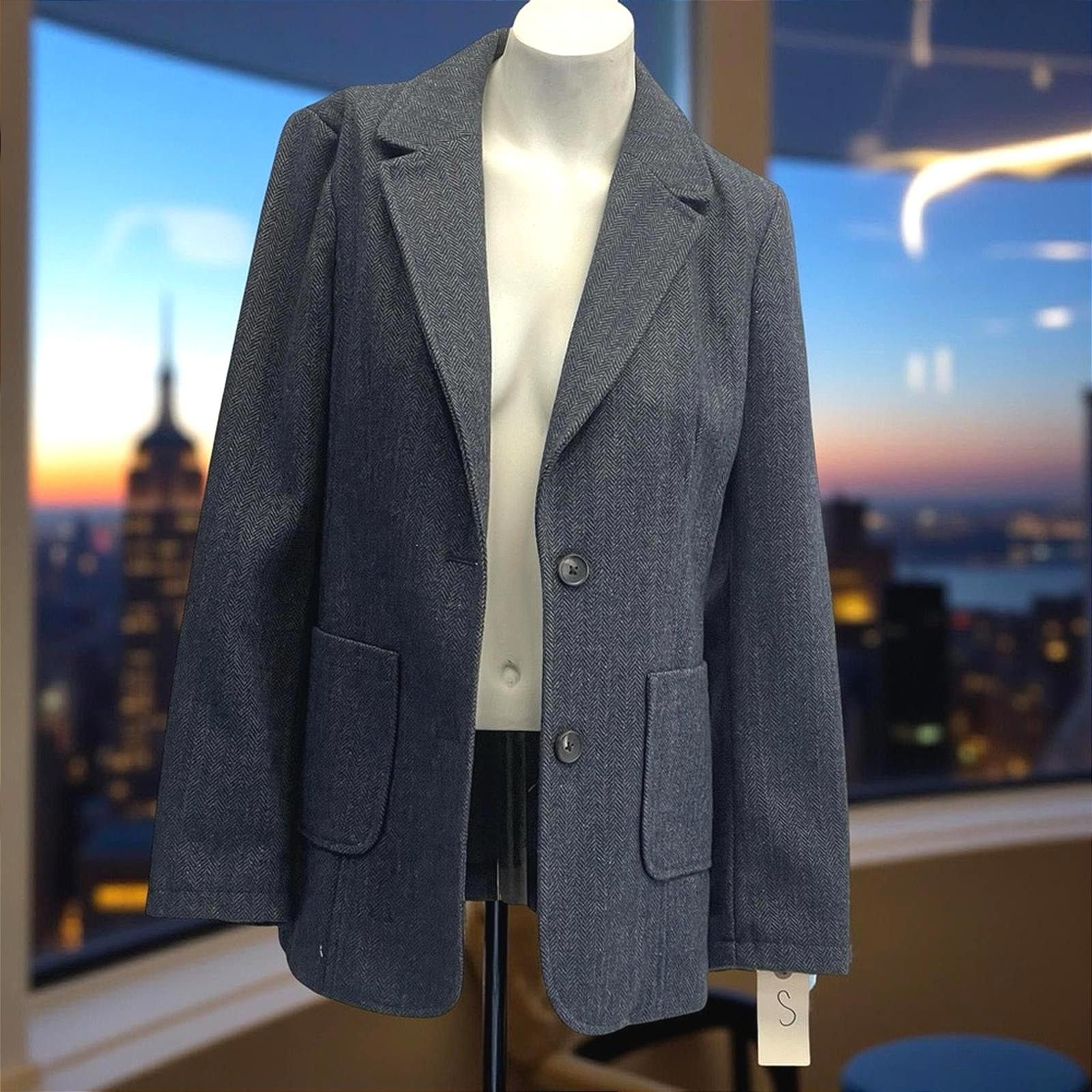 St. Johns Bay St. John's Bay size S - Stylish Gray Blazer Size S / US 4 / IT 40 - 1 Thumbnail