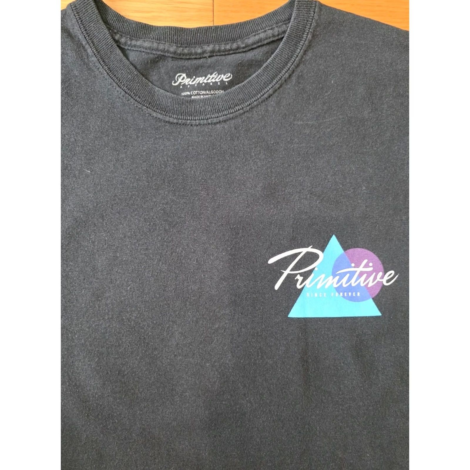 Primitive PRIMITIVE Apparel T Shirt Men Medium Black Blue Floral Skate Board Graphic Tee Size US M / EU 48-50 / 2 - 4 Thumbnail