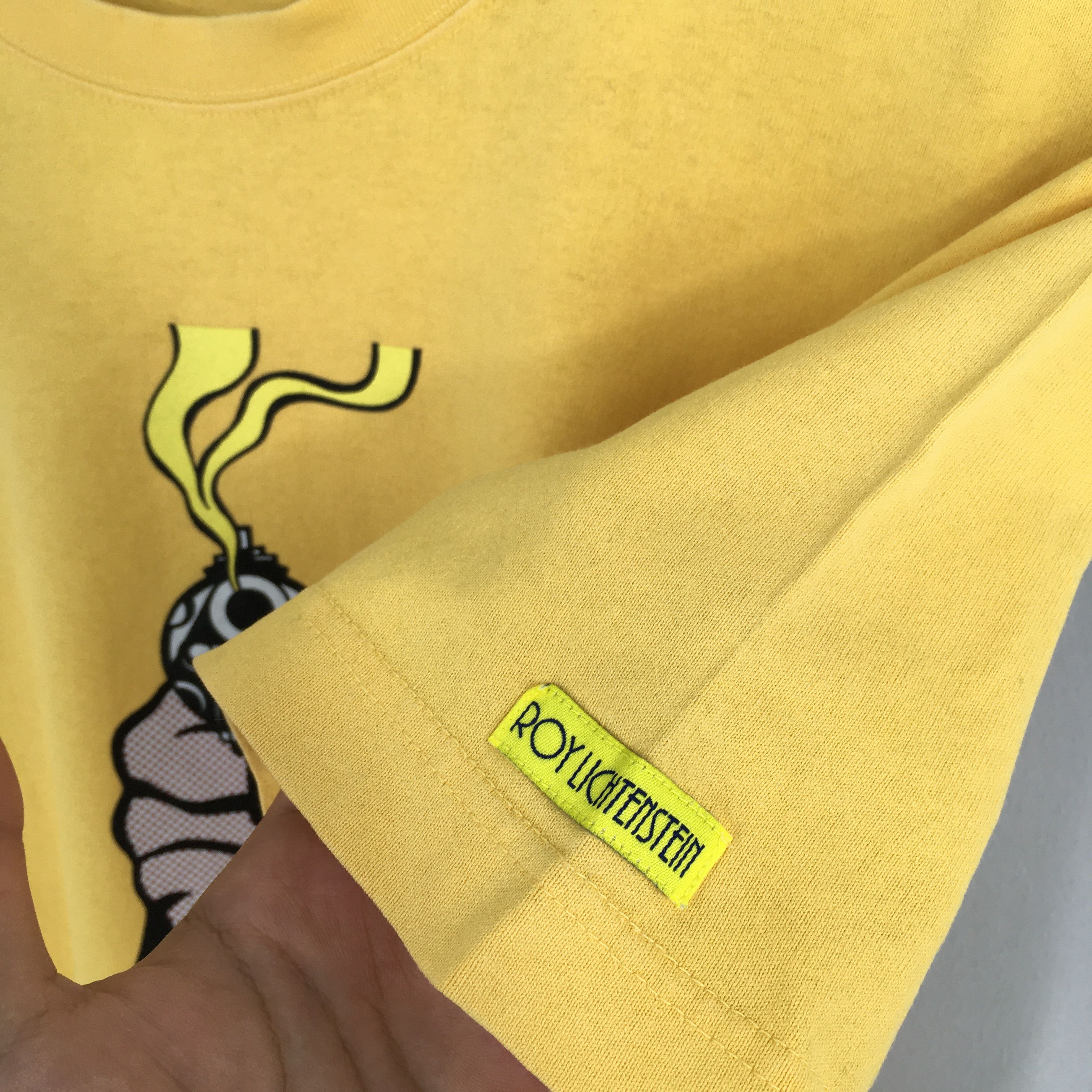 Other Vintage Roy Lichtenstein Gun In America Art T shirt Medium Size US M / EU 48-50 / 2 - 6 Thumbnail