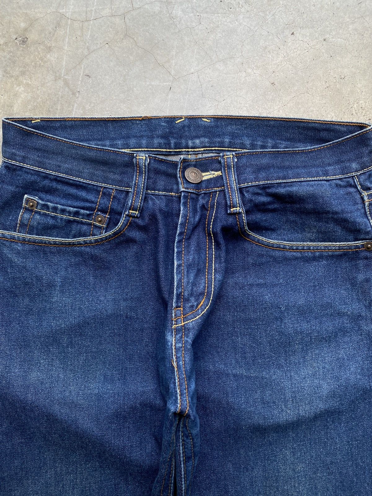 Japanese Brand × Vintage FLARE🔥 japanese brand mighty evisu daicock jeans Size US 30 / EU 46 - 9 Thumbnail