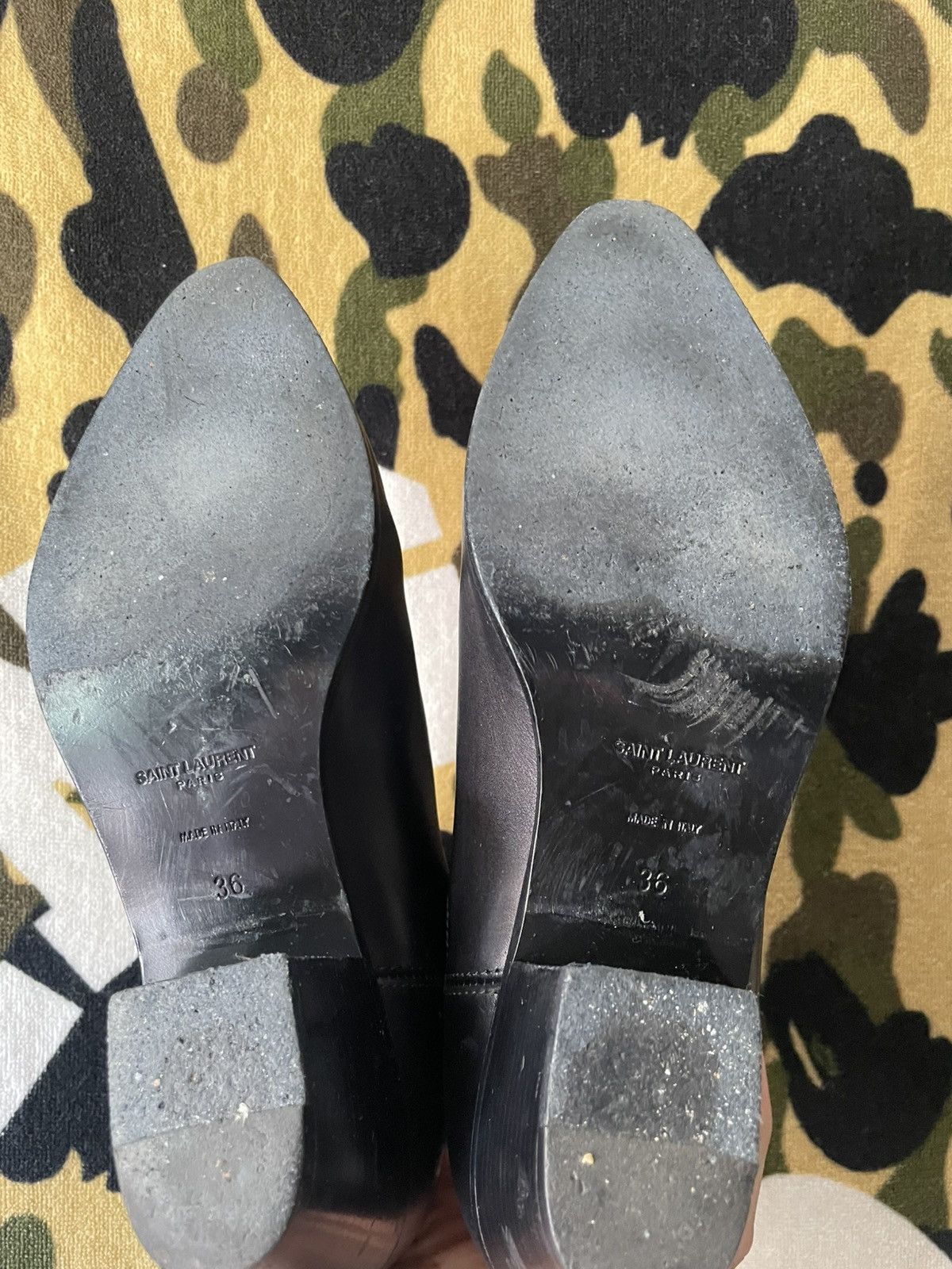 Saint Laurent Paris Saint Laurent Paris Boot heel Size US 5 / IT 35 - 7 Thumbnail