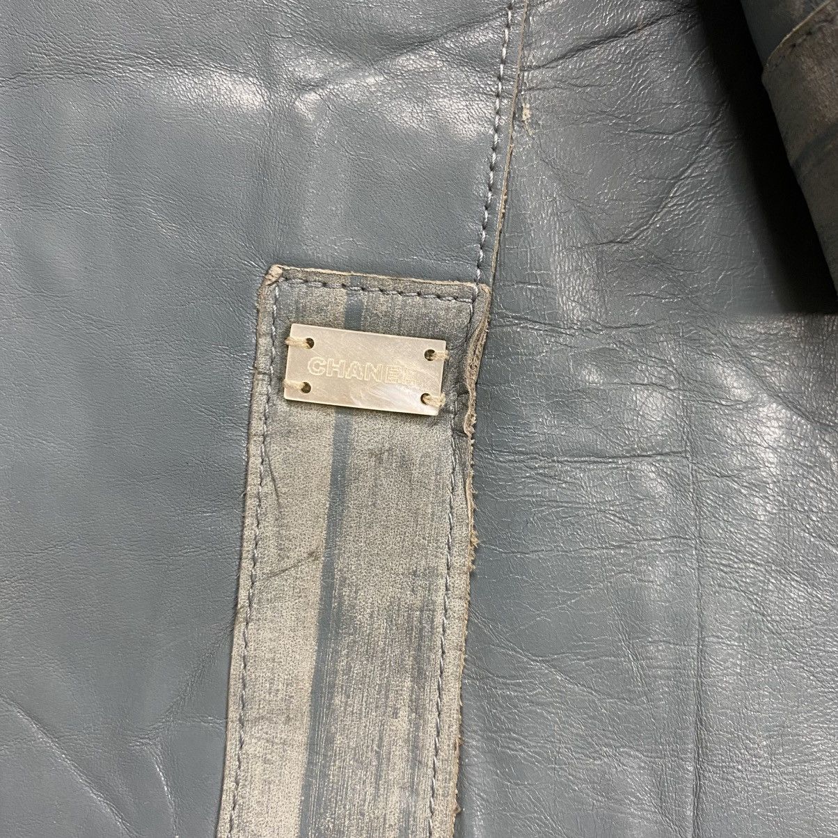 Chanel Chanel leather jacket Size S / US 4 / IT 40 - 8 Thumbnail