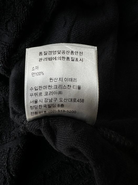 Dior Dior Black Oblique Towel T-Shirt | Grailed