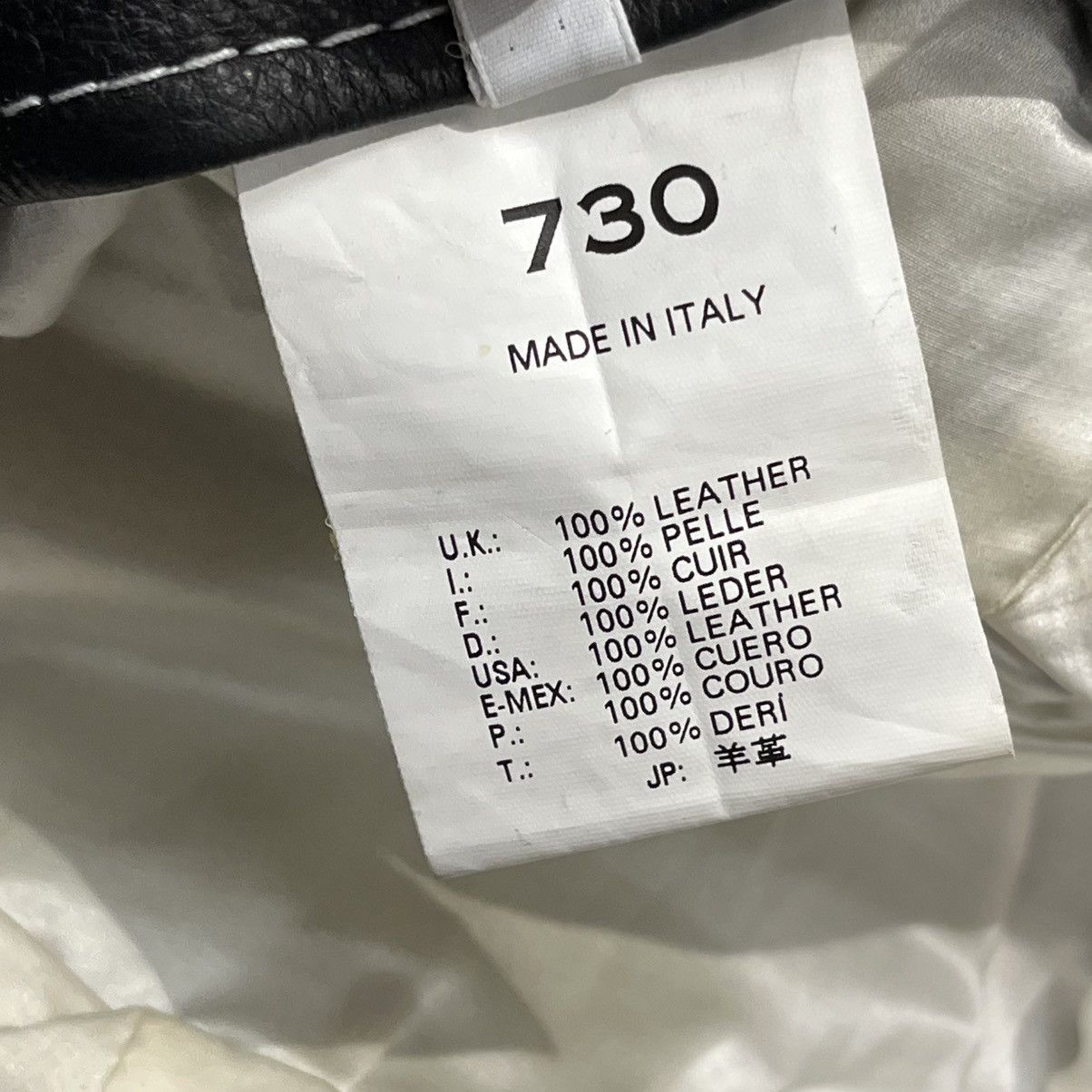 Other 730la Leather Bucket Hat Black Worn By Gunna, Young Thug Size ONE SIZE - 7 Thumbnail
