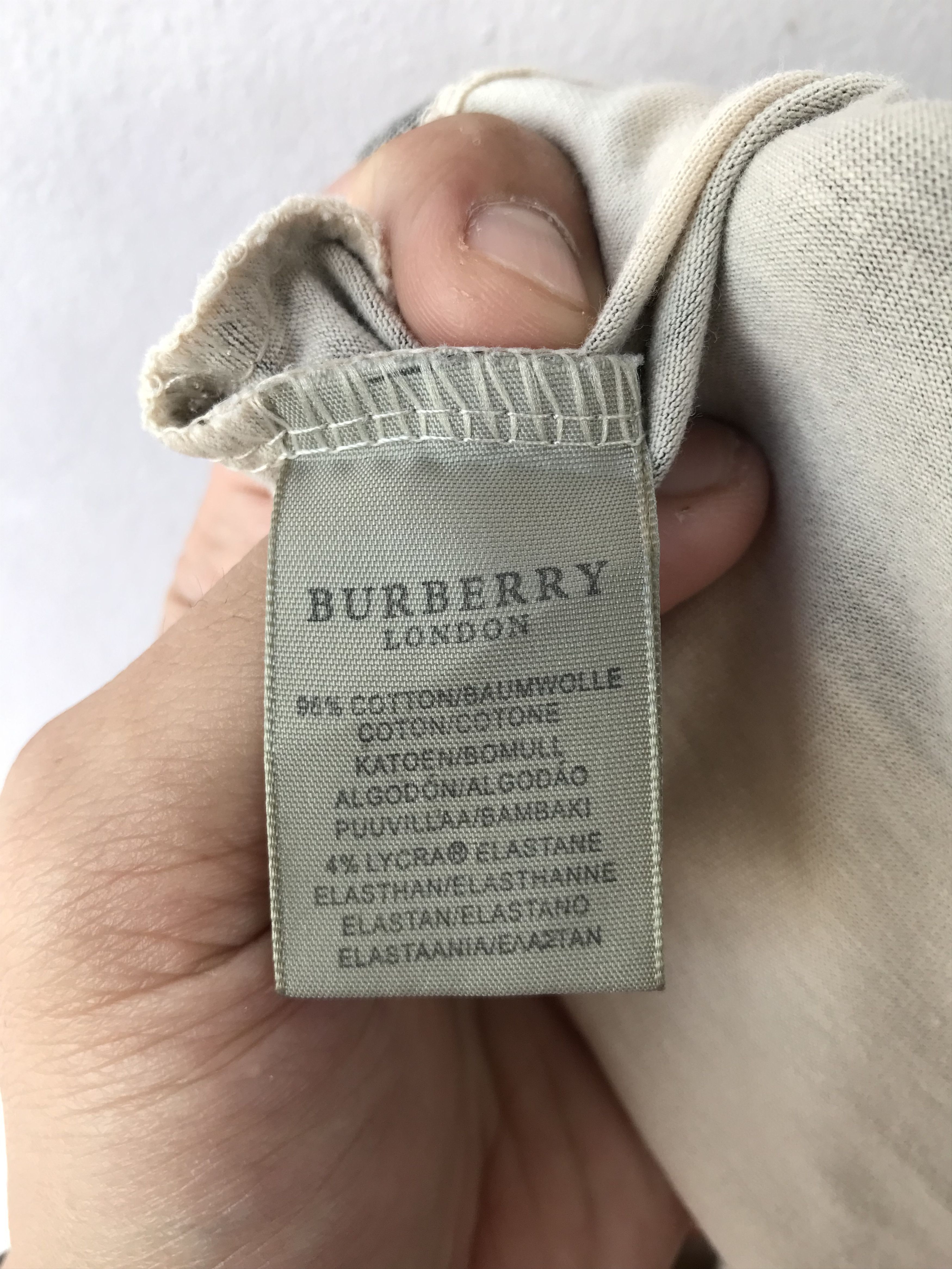 Burberry Vintage Burberry Nova Check Checkered Polo Tee Size XL / US 12-14 / IT 48-50 - 8 Thumbnail