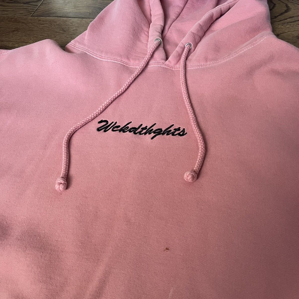 wckdthghts WTLA BodyBag Boys Salmon Pink Hoodie Sz XL - Great Condition Size US XL / EU 56 / 4 - 3 Thumbnail